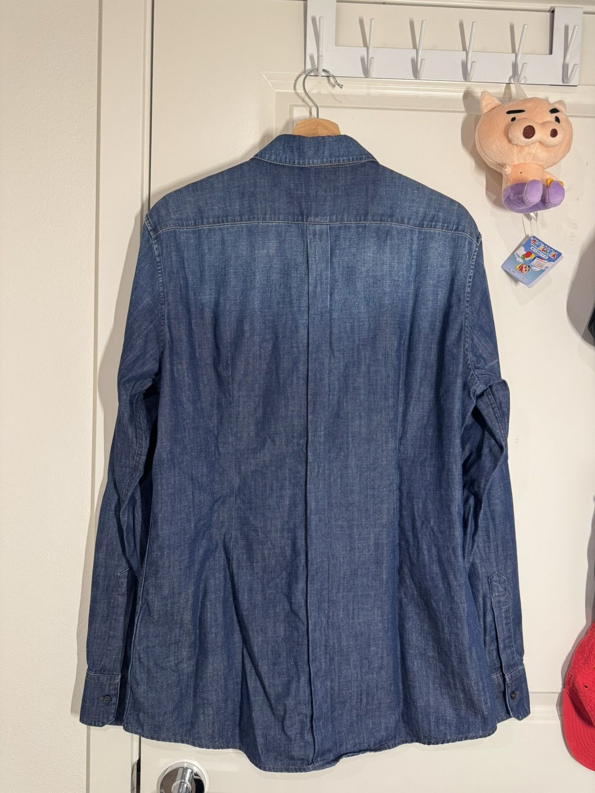 Dolce & Gabbana D&G Gold Denim Shirt with Bee Emblem Size US XS / EU 42 / 0 - 2 Thumbnail