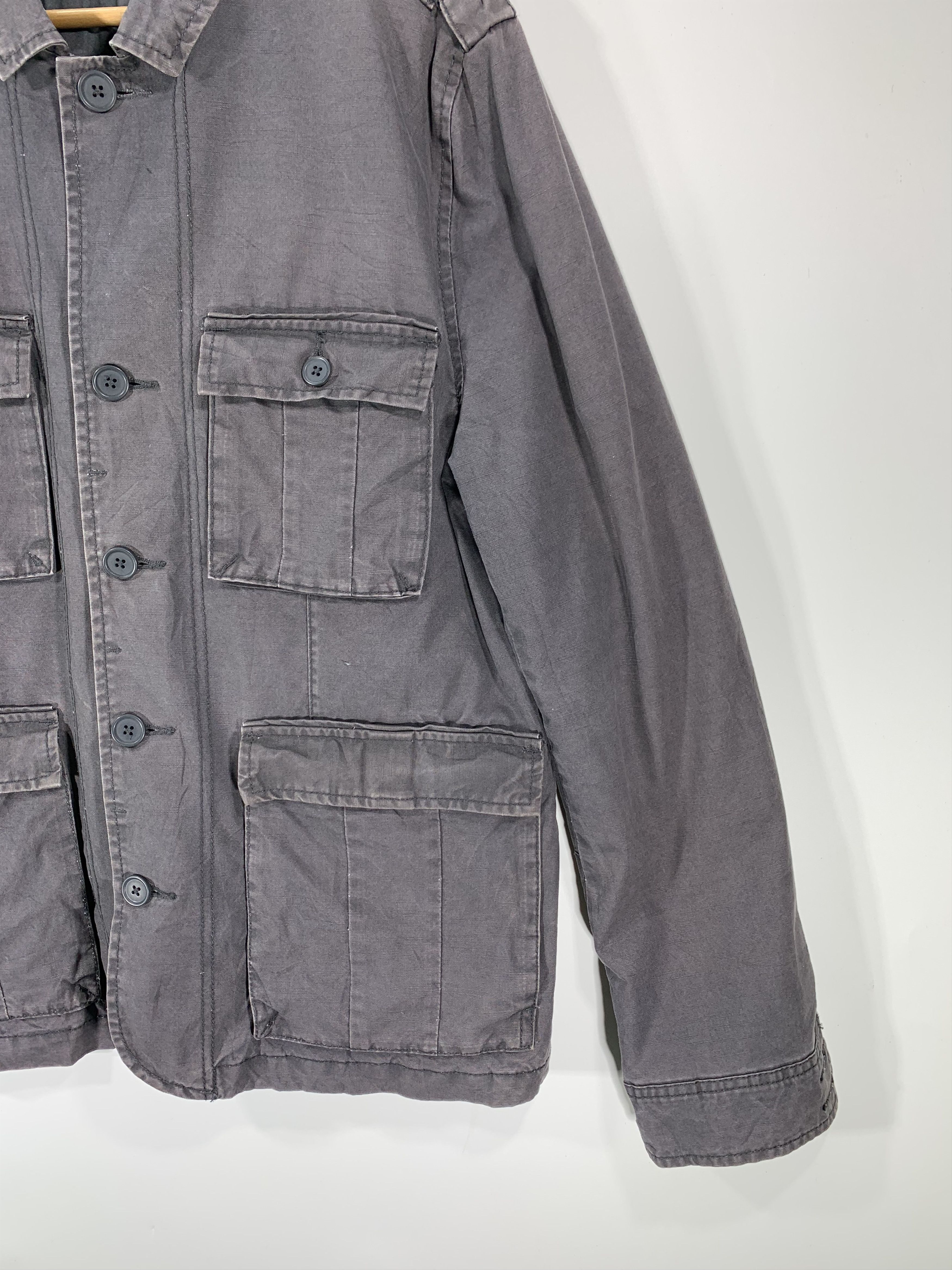 Divided × Japanese Brand × Vintage ⚡️Vintage Divided Military Faded Gray Size US S / EU 44-46 / 1 - 4 Thumbnail