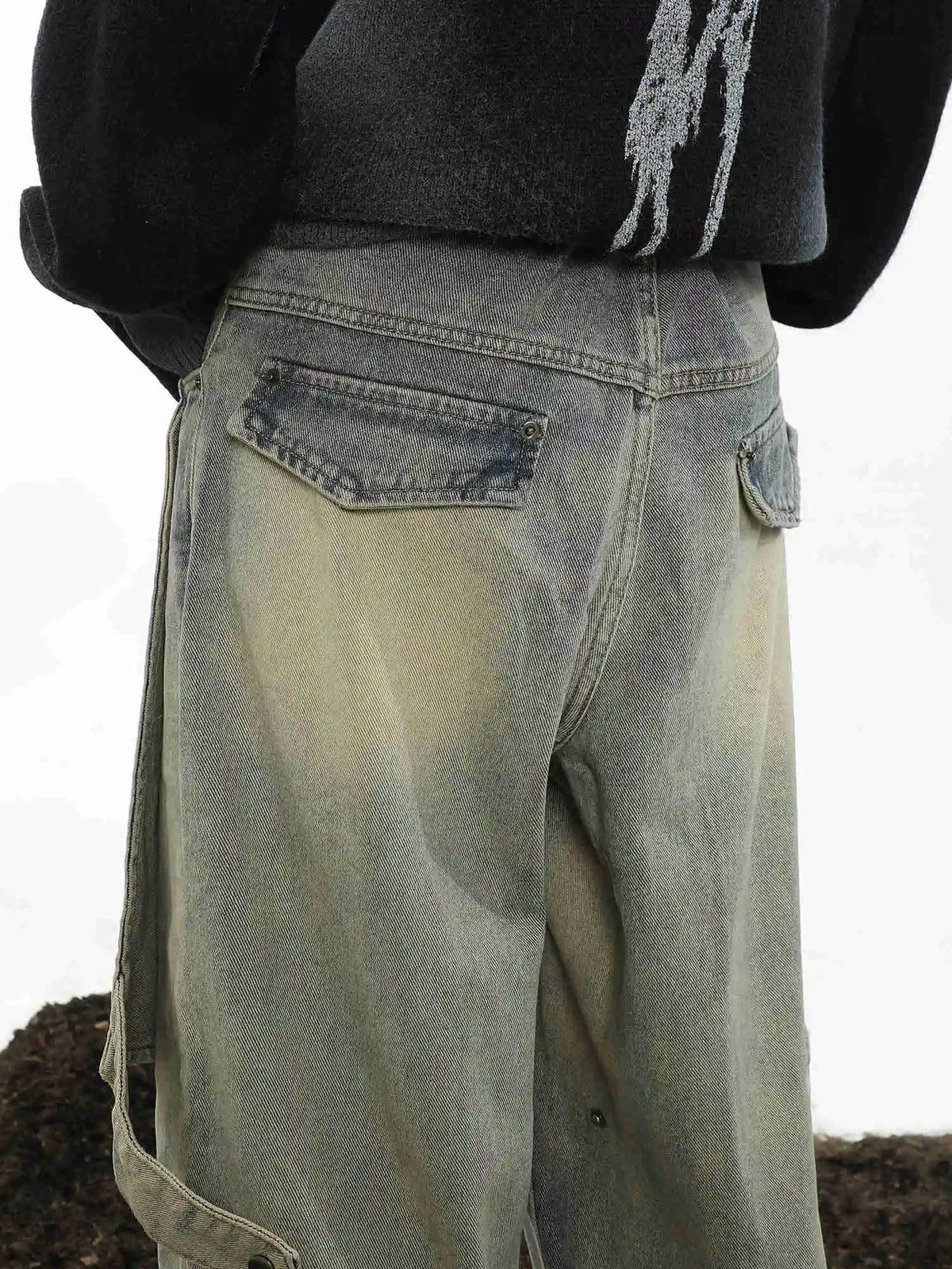 Jean × Vintage Opium Baggy Denim Jeans y2k Size US 30 / EU 46 - 11 Thumbnail