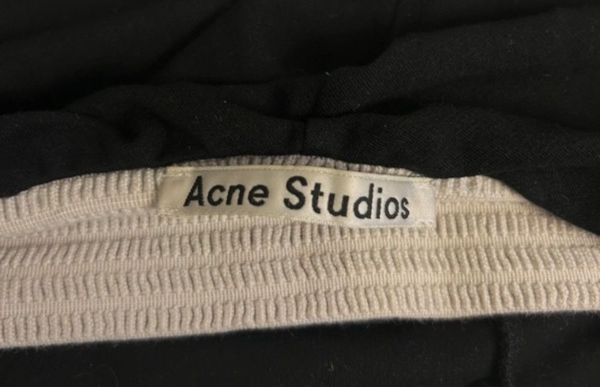 Acne Studios Acné Studios Office Siren Bodycon Midi Skirt - Black Size 27" / US 4 / IT 40 - 4 Thumbnail
