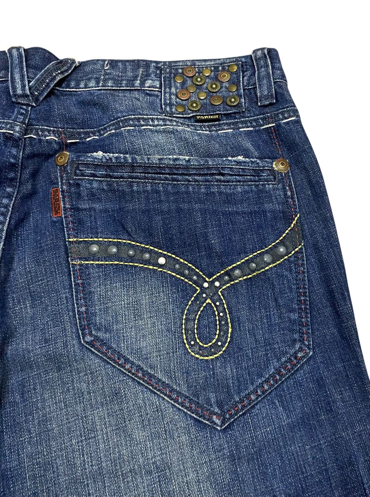Vintage Rare Design Vintage Brand Parish Baggy Jeans 2000s Size US 36 / EU 52 - 5 Thumbnail