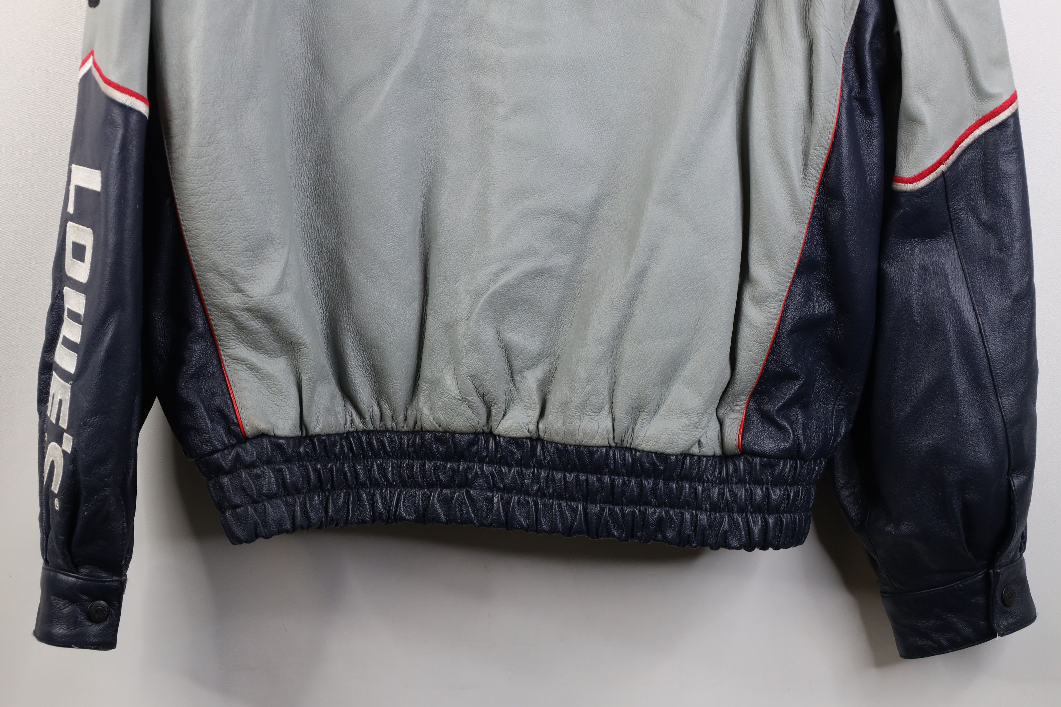 Vintage Vintage 90s Y2K NASCAR Jimmie Johnson Racing Bomber Jacket Size US L / EU 52-54 / 3 - 17 Thumbnail
