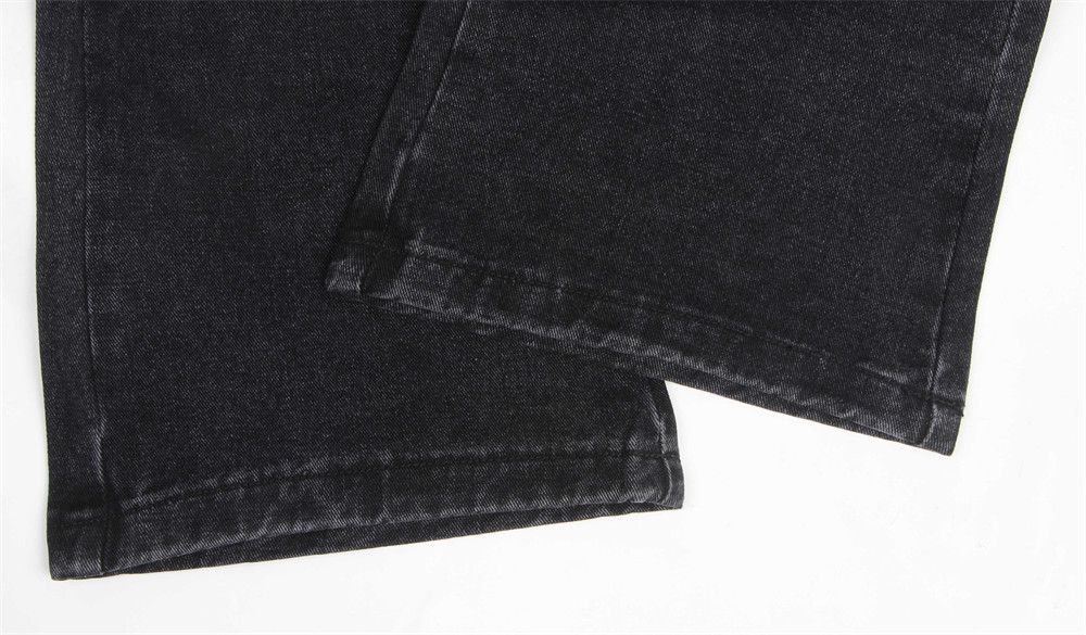 Japanese Brand × Jean Men's trendy hippie wide-leg distressed washed flared jeans Size US 32 / EU 48 - 6 Thumbnail
