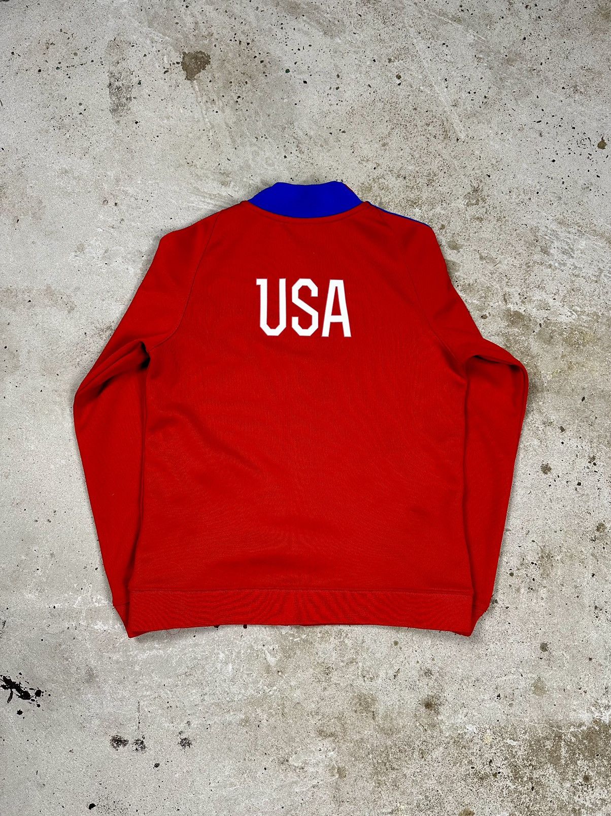 Nike × Vintage Vintage Nike US Soccer Track Jacket Swoosh Full Zip Size US XS / EU 42 / 0 - 2 Thumbnail