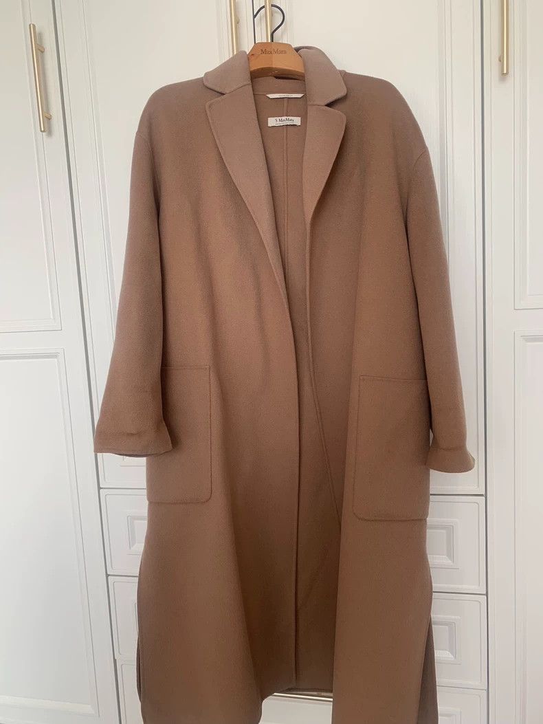 Max Mara Max Mara Double-faced wool coat Size L / US 10 / IT 46 - 2 Thumbnail