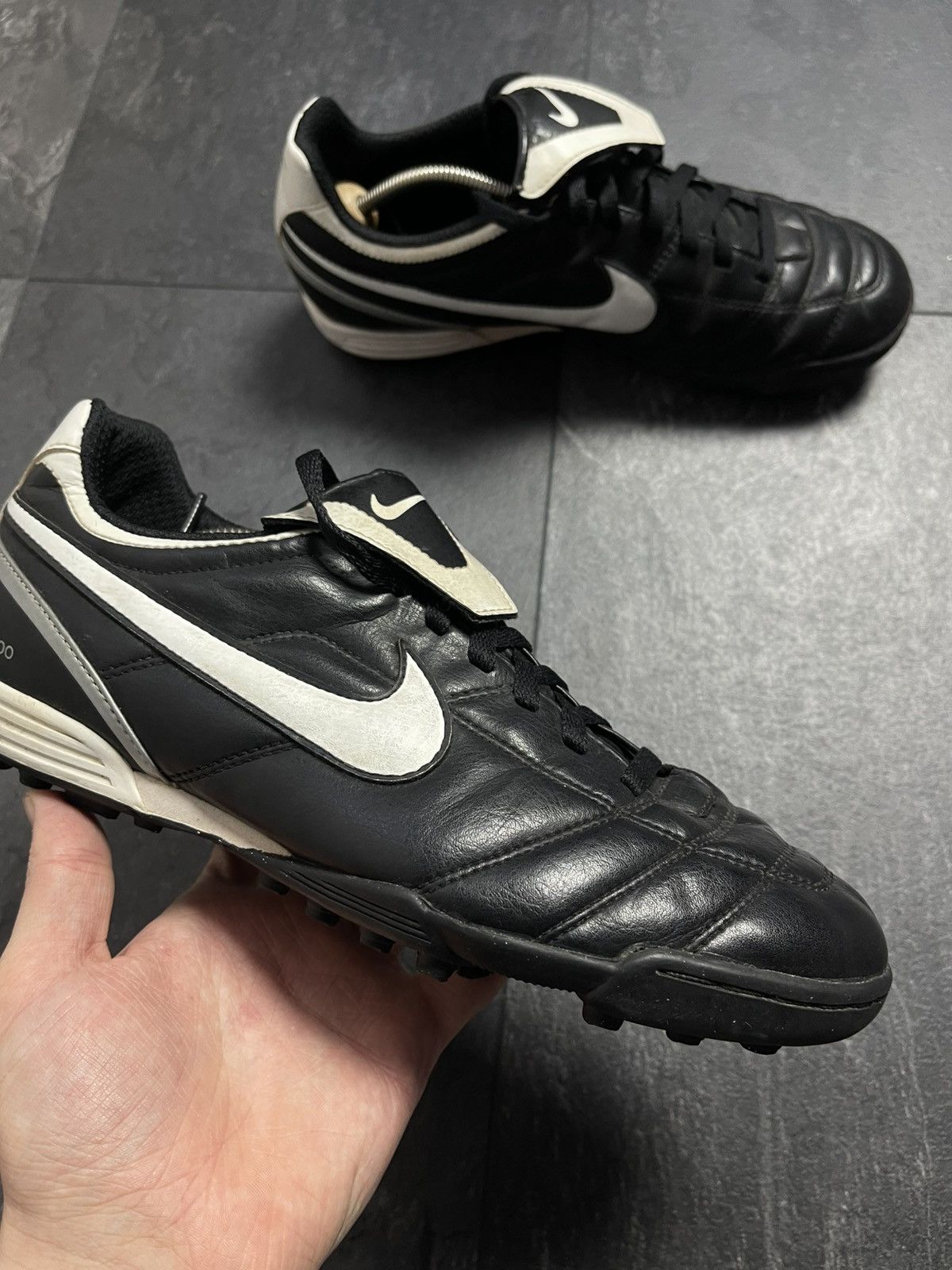 Nike × Vintage Nike Tiempo Natural 2 TF Footbal Boot Size US 9 / EU 42 - 3 Thumbnail