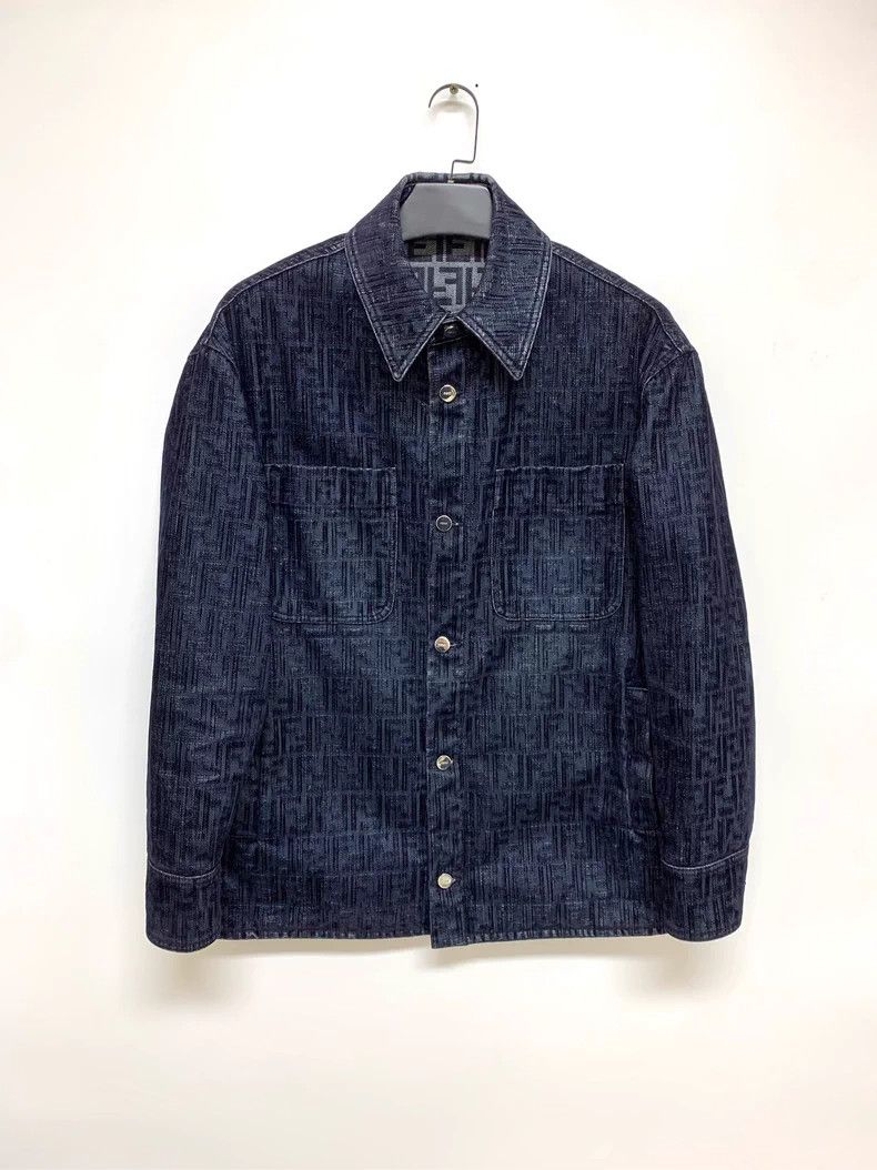 Fendi 24 Corduroy Denim Jacket