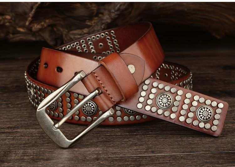 Japanese Brand × Vintage Retro scaly men belt Size ONE SIZE - 2 Thumbnail