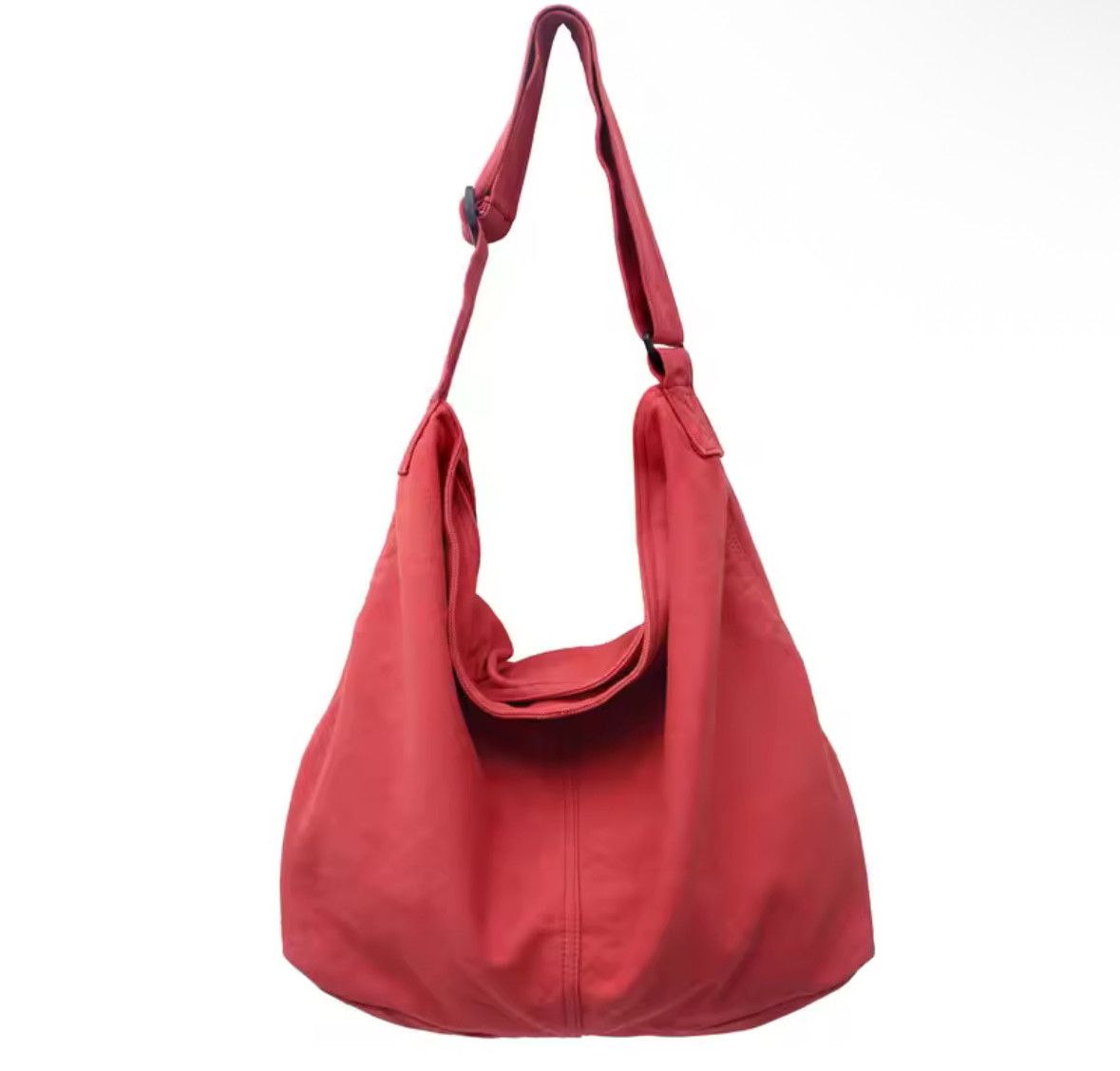 Japanese Brand Workwear School Canvas Shoulder Bag Large Messenger Bag Size ONE SIZE - 2 Thumbnail