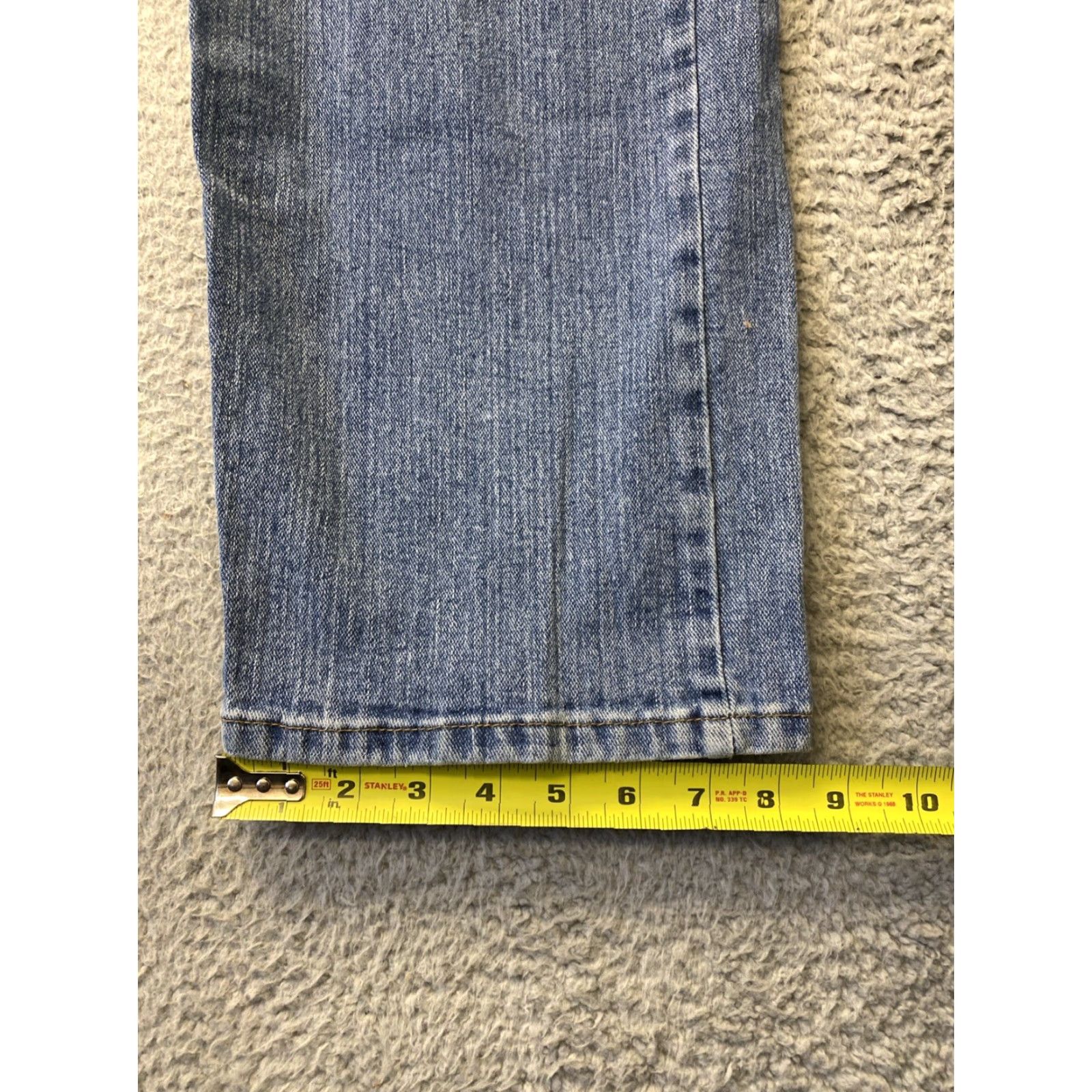 Wrangler Wrangler Jeans Relaxed Bootcut Men 42x32 Blue Medium Wash Cotton Denim Regular Inseam 32 Size US 42 / EU 58 - 7 Thumbnail