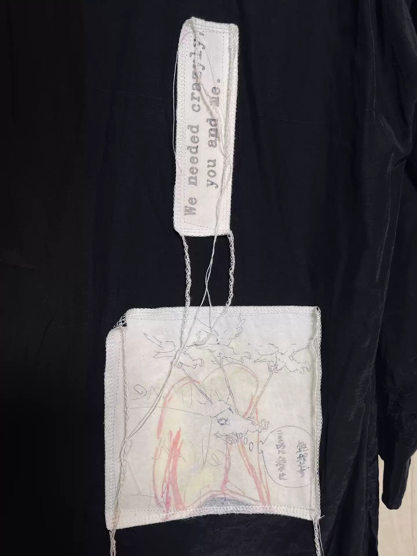 Yohji Yamamoto Yohji Yamamoto 19ss Patched Coat-2505 Size US L / EU 52-54 / 3 - 4 Thumbnail