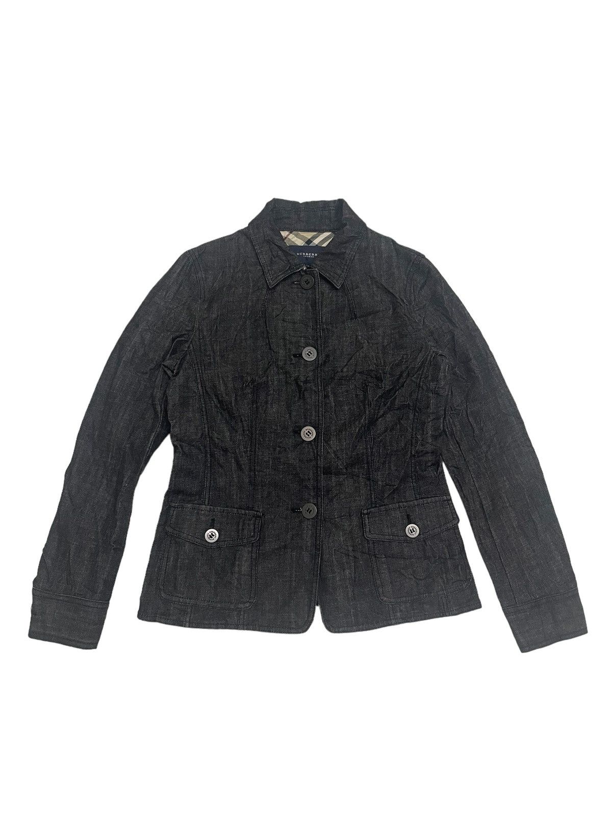 Burberry BURBERRY LONDON DENIM JACKET Size S / US 4 / IT 40 - 1 Thumbnail