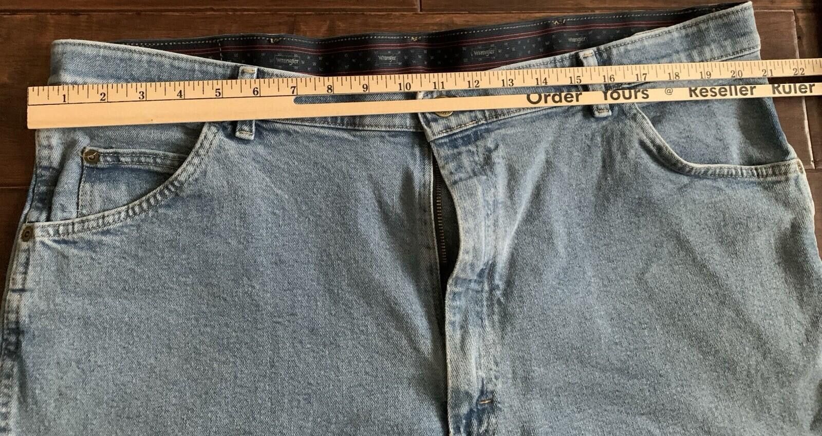 Wrangler Men's Wrangler Jeans 42 x 30in Length Regular Fit Size US 42 / EU 58 - 6 Thumbnail