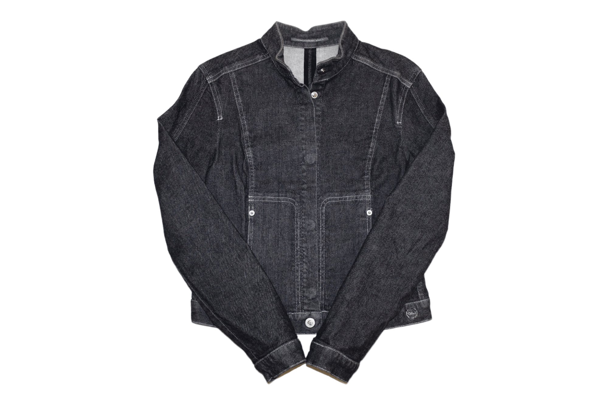 STRENESSE Strenesse Gabriele Strehle Snap Button Raw Denim Jacket Size M / US 6-8 / IT 42-44 - 1 Thumbnail