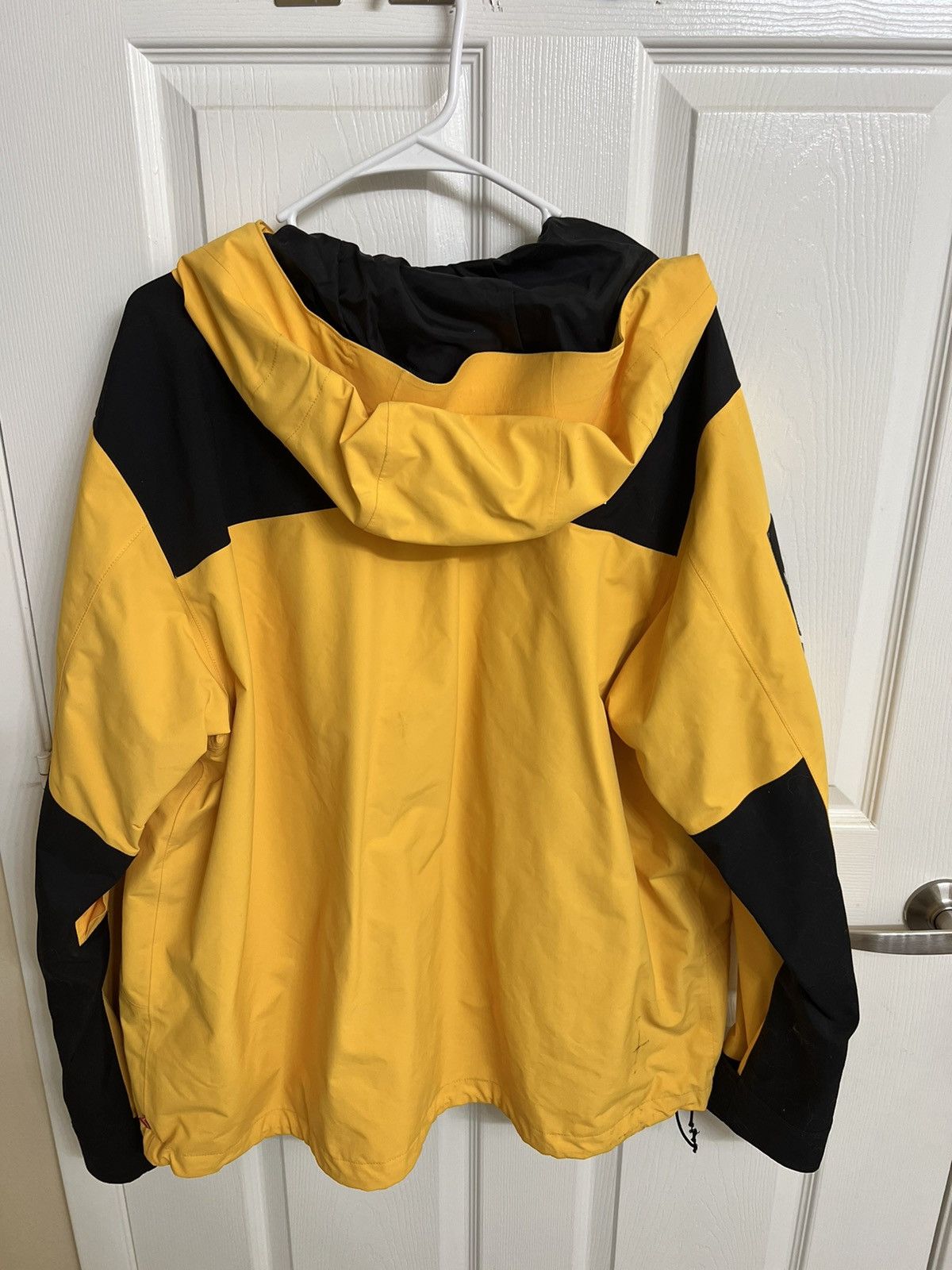 Supreme Supreme The North Face Arc Logo Mountain Parka Yellow Grailed