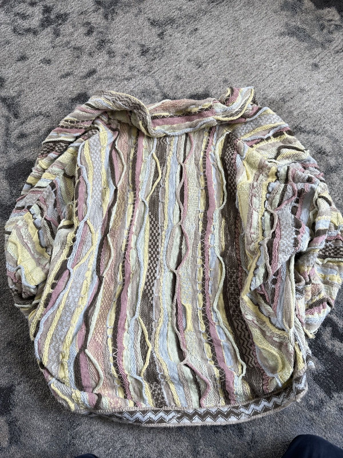 Kapital Kapital nana cable knit sweater cardigan multicolor small Size US S / EU 44-46 / 1 - 2 Thumbnail