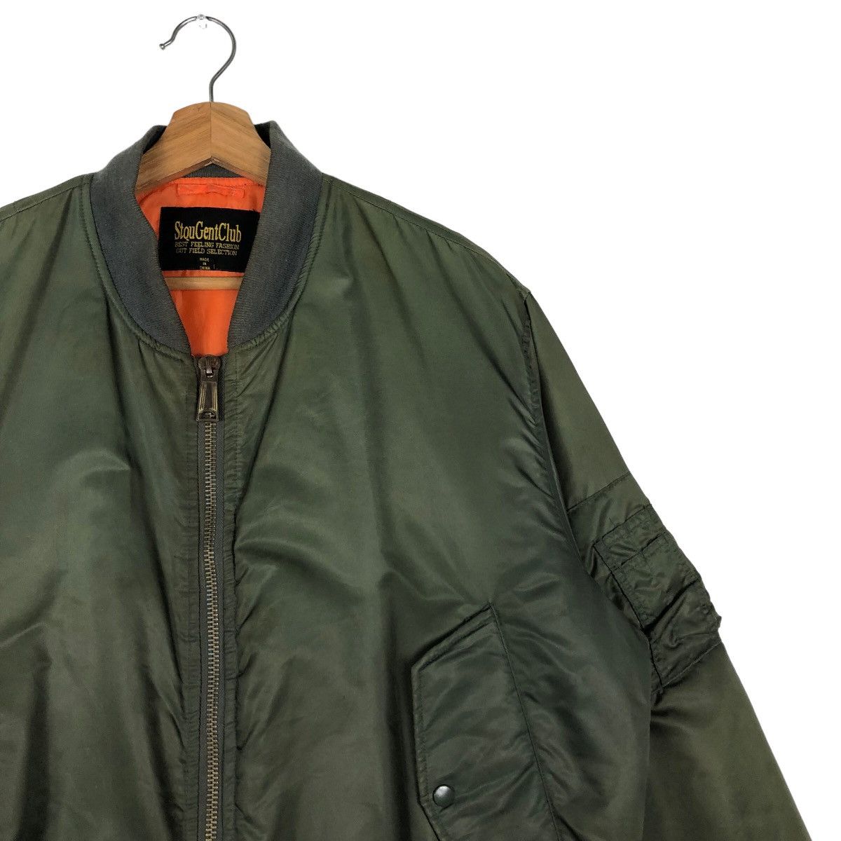 Japanese Brand 🔥90’s Riot Riot Reversible Bomber Jacket Stou Gent Club Size US M / EU 48-50 / 2 - 5 Thumbnail
