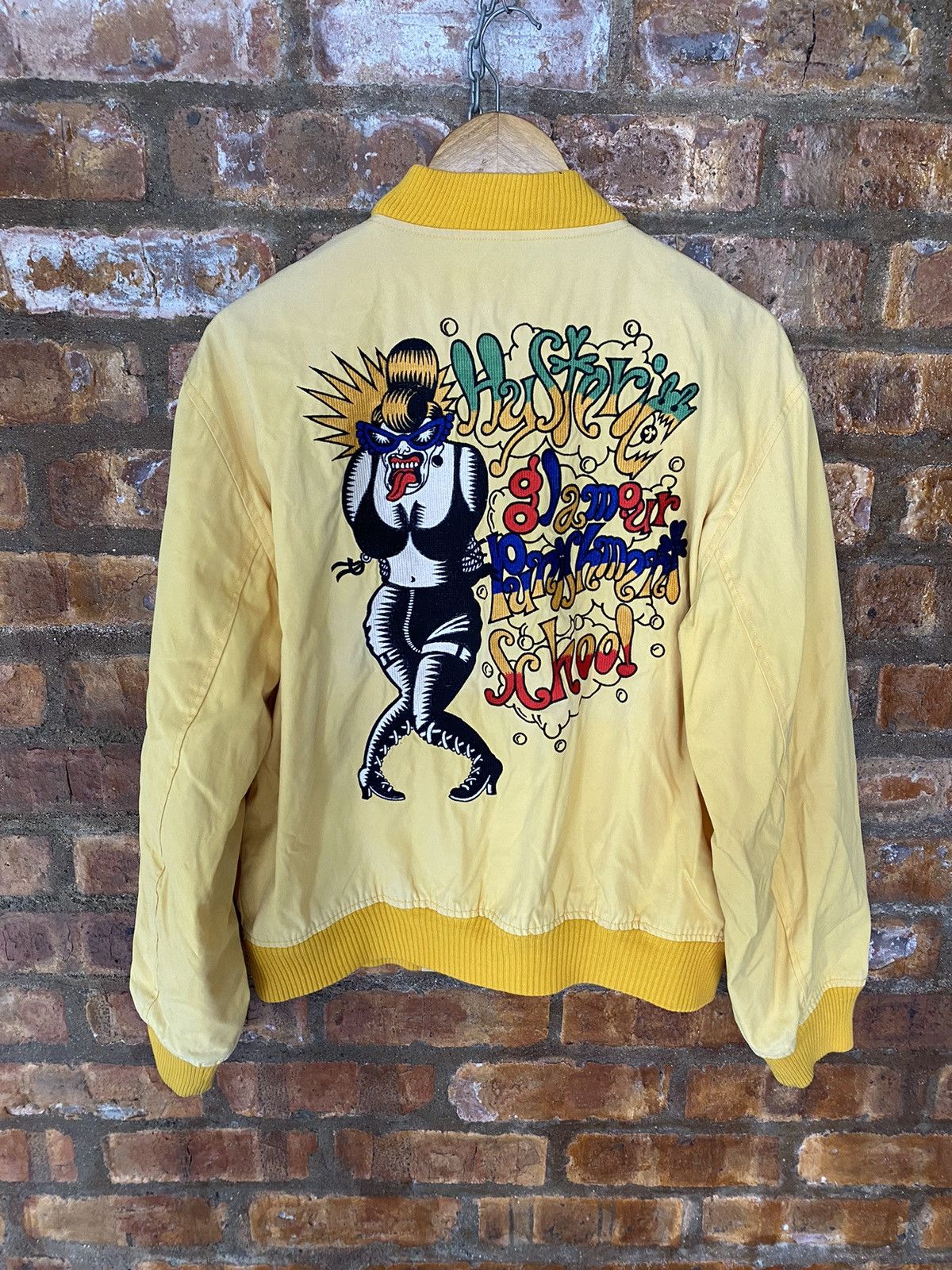 Hysteric Glamour 1980s Hysteric Glamour punishment school embroidered Size US L / EU 52-54 / 3 - 15 Thumbnail
