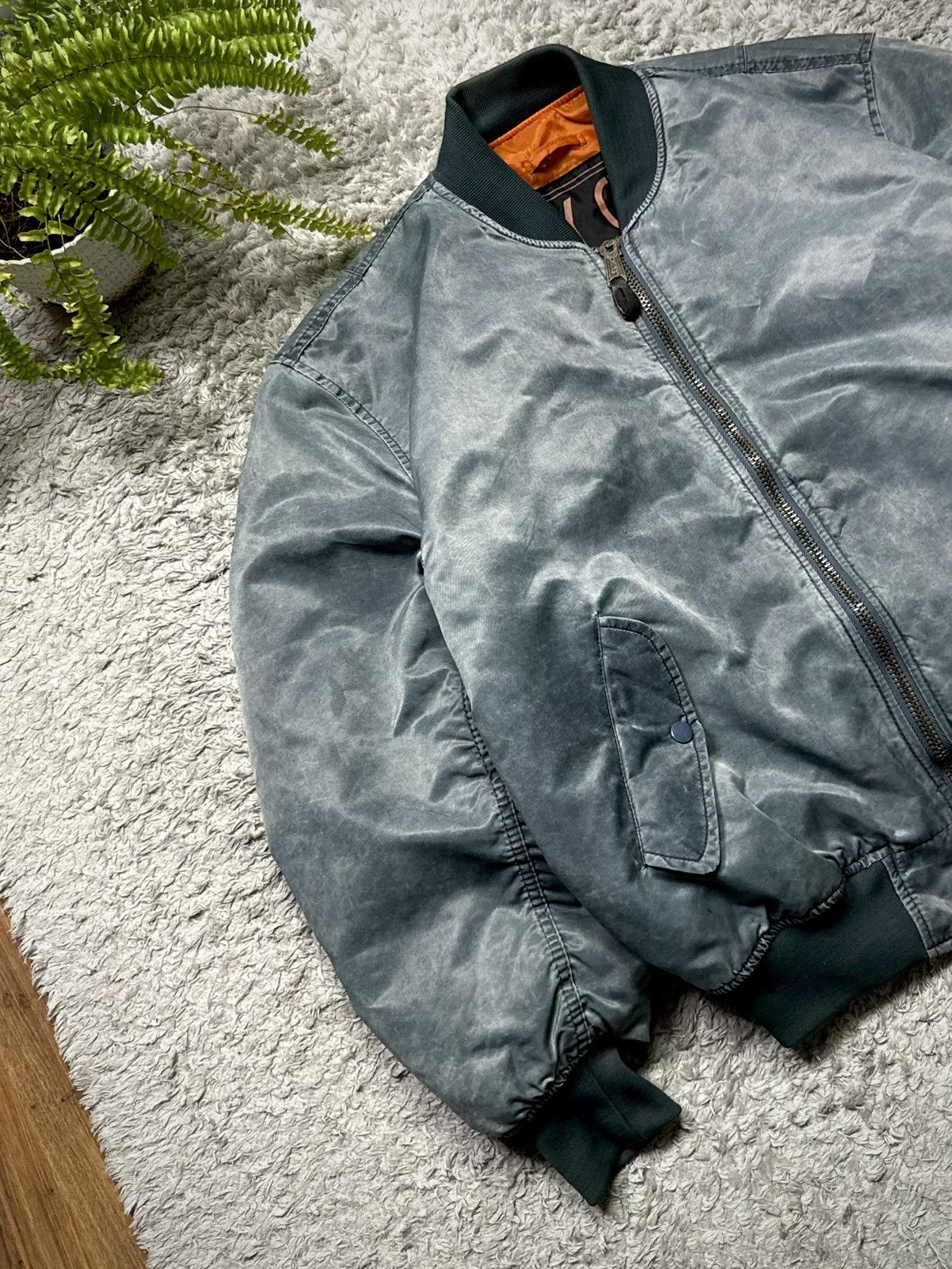Alpha Industries 00s Alpha Industrial Jacket Retro Bomber Vintage Oversize Size US L / EU 52-54 / 3 - 6 Thumbnail