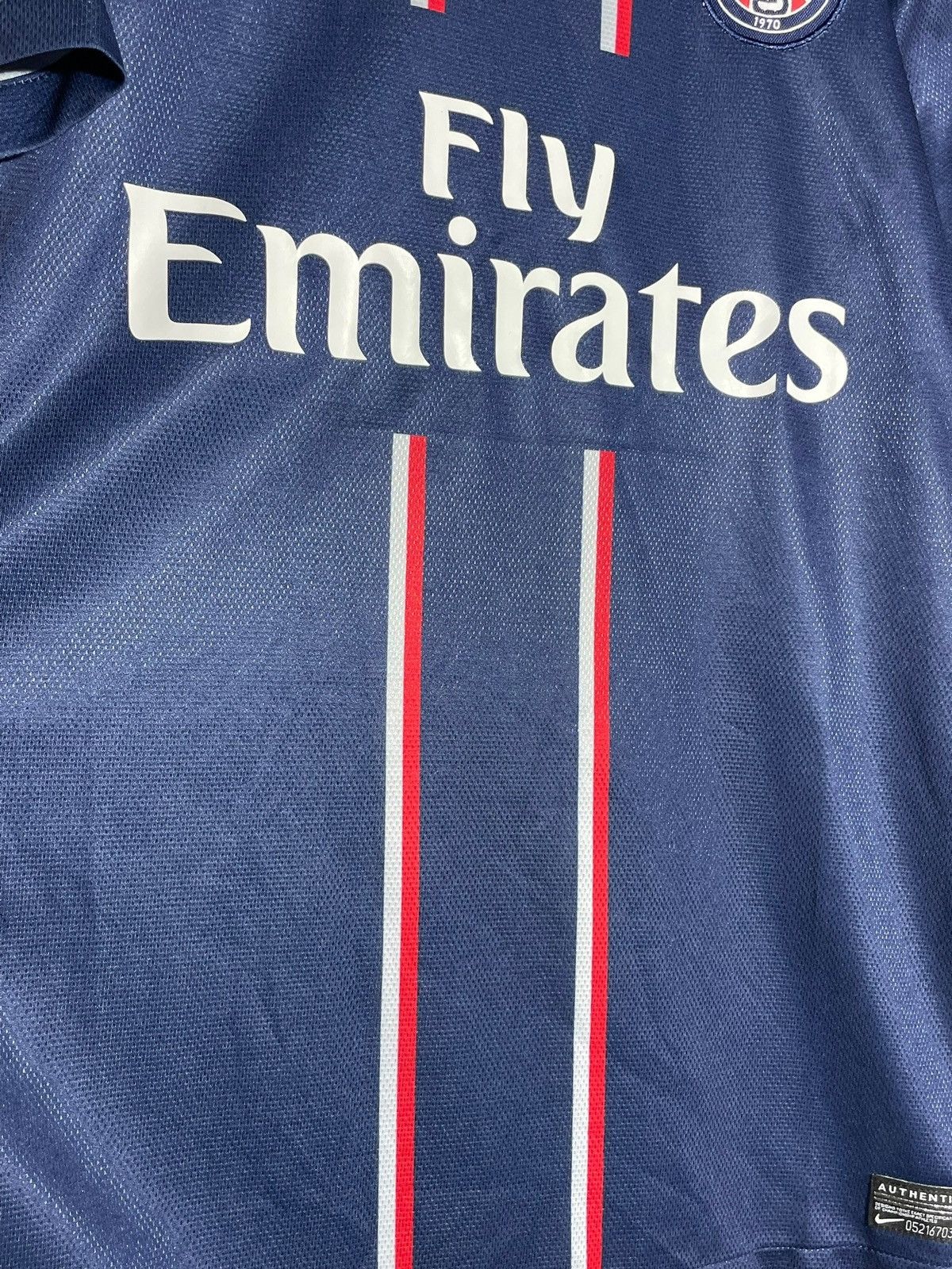 Nike #32 David Beckham Paris Saint Germain 2012/13 Home Jersey Size US M / EU 48-50 / 2 - 9 Thumbnail