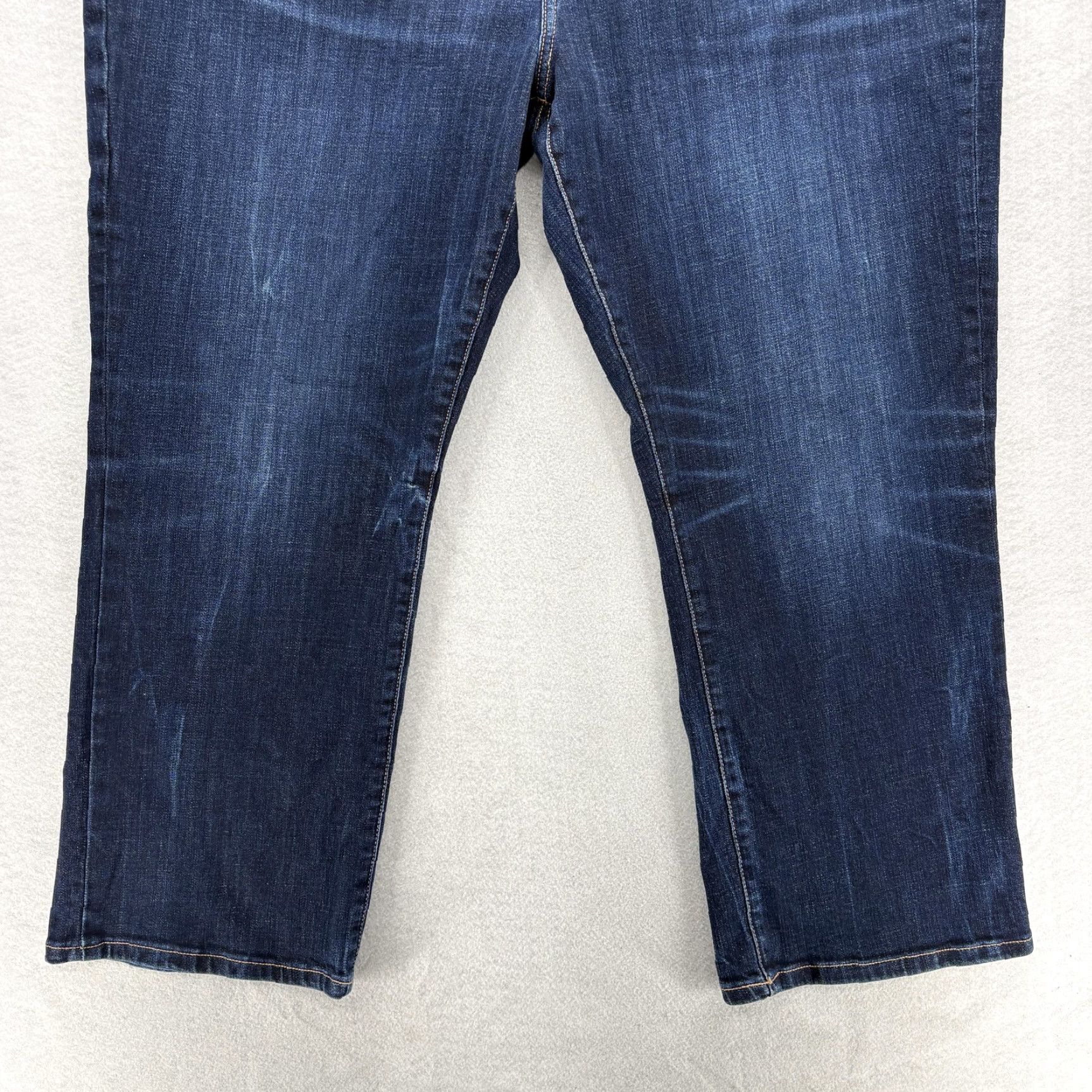 Lucky Brand Lucky Brand Jeans 181 RELAXED STRAIGHT Mens 48x30 Blue Dark Wash Denim Pants Size US 32 / EU 48 - 3 Thumbnail