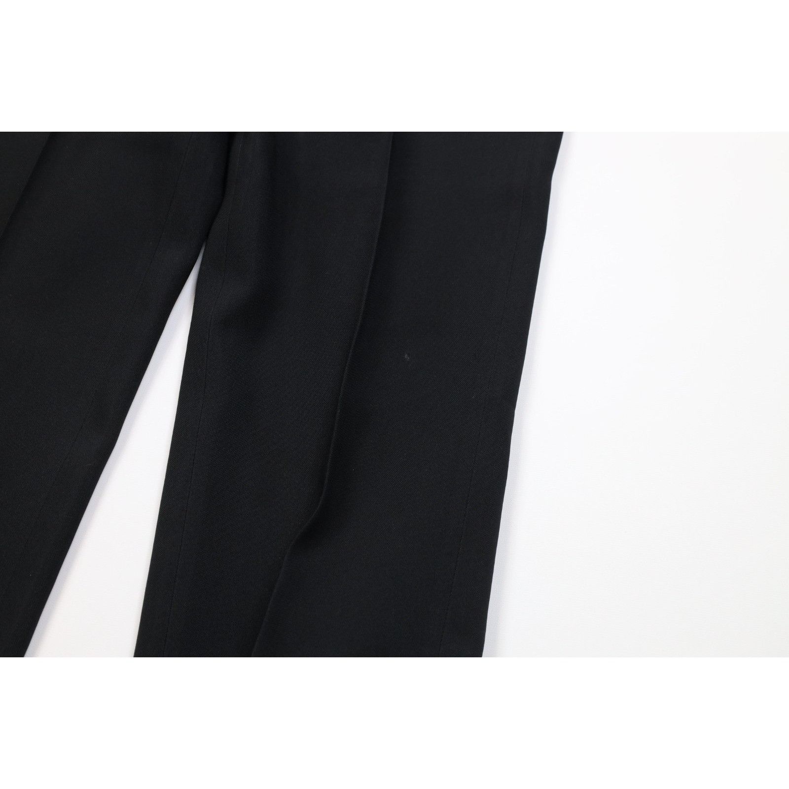 Vintage Vintage 70s 2 Piece Knit Suit Wedding Wide Leg Size 42L - 12 Thumbnail