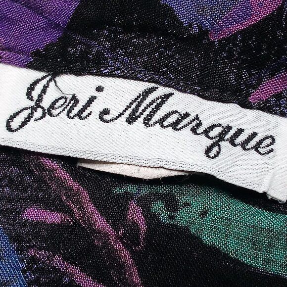 Vintage Vintage Jeri Marque Abstract Strokes Button Shirt Size XL / US 12-14 / IT 48-50 - 3 Thumbnail