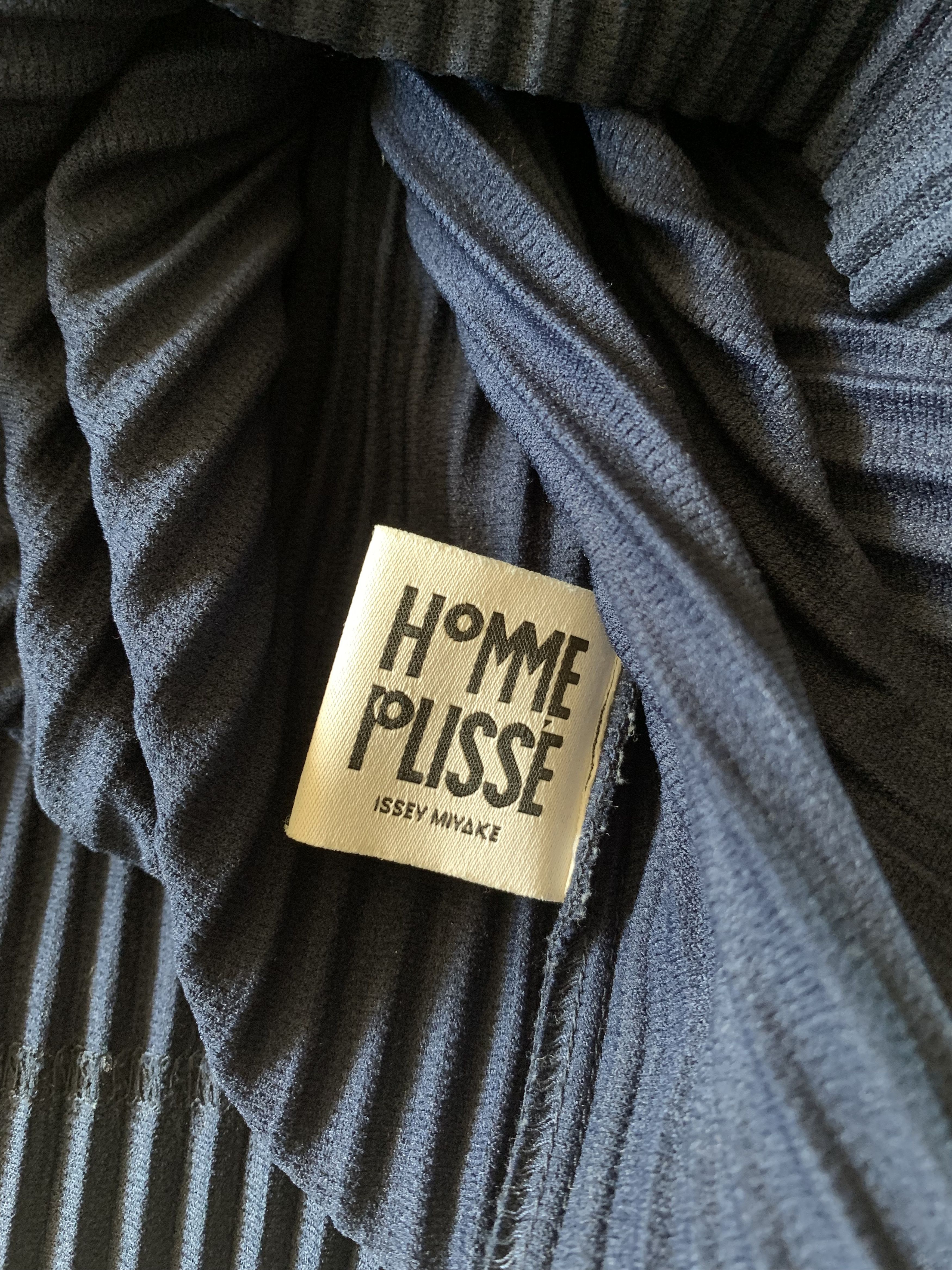 Homme Plisse Issey Miyake Navy polo Size US S / EU 44-46 / 1 - 3 Thumbnail
