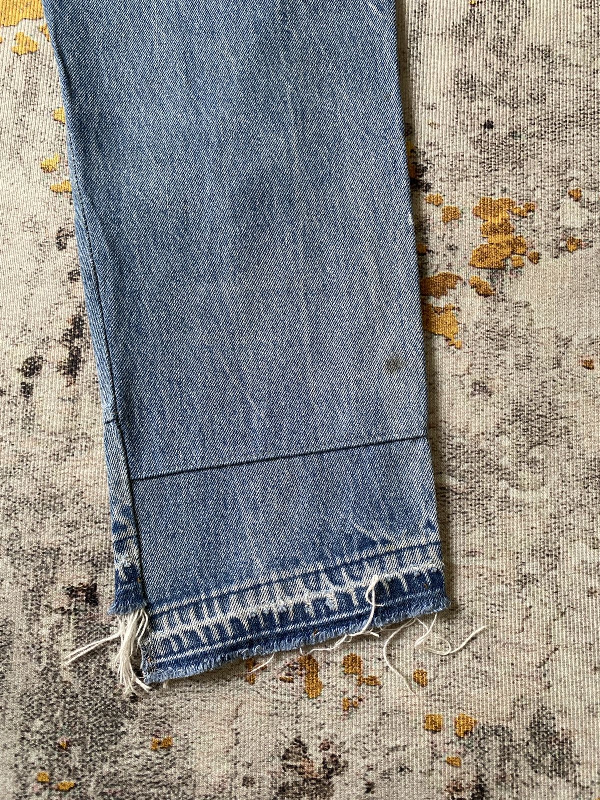 Old Park Levi’s X Oldpark Japan Reconstructed Distressed Denim Size US 30 / EU 46 - 16 Thumbnail