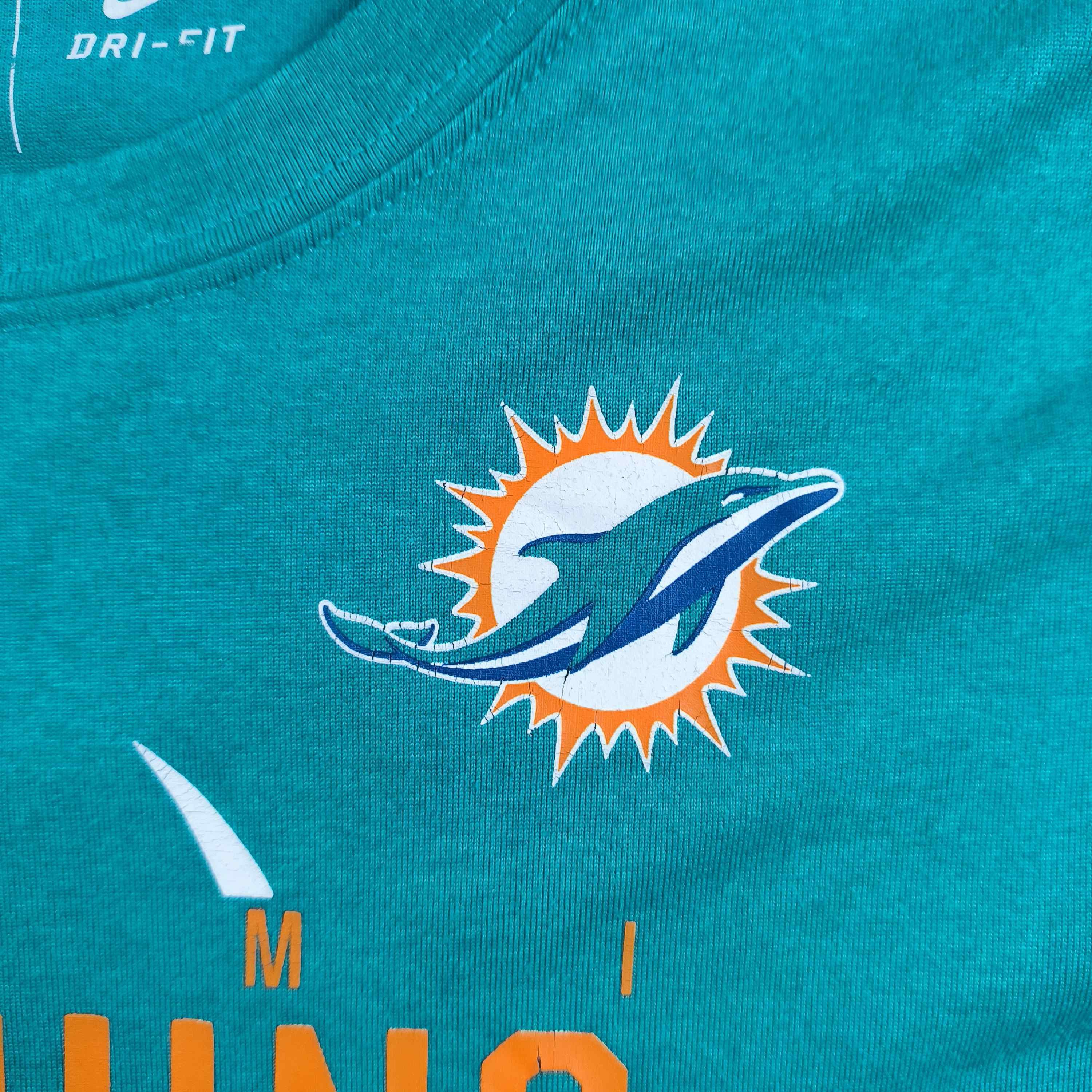 Nike Miami Dolphins Nike NFL tee shirt size Womens L Size L / US 10 / IT 46 - 4 Thumbnail