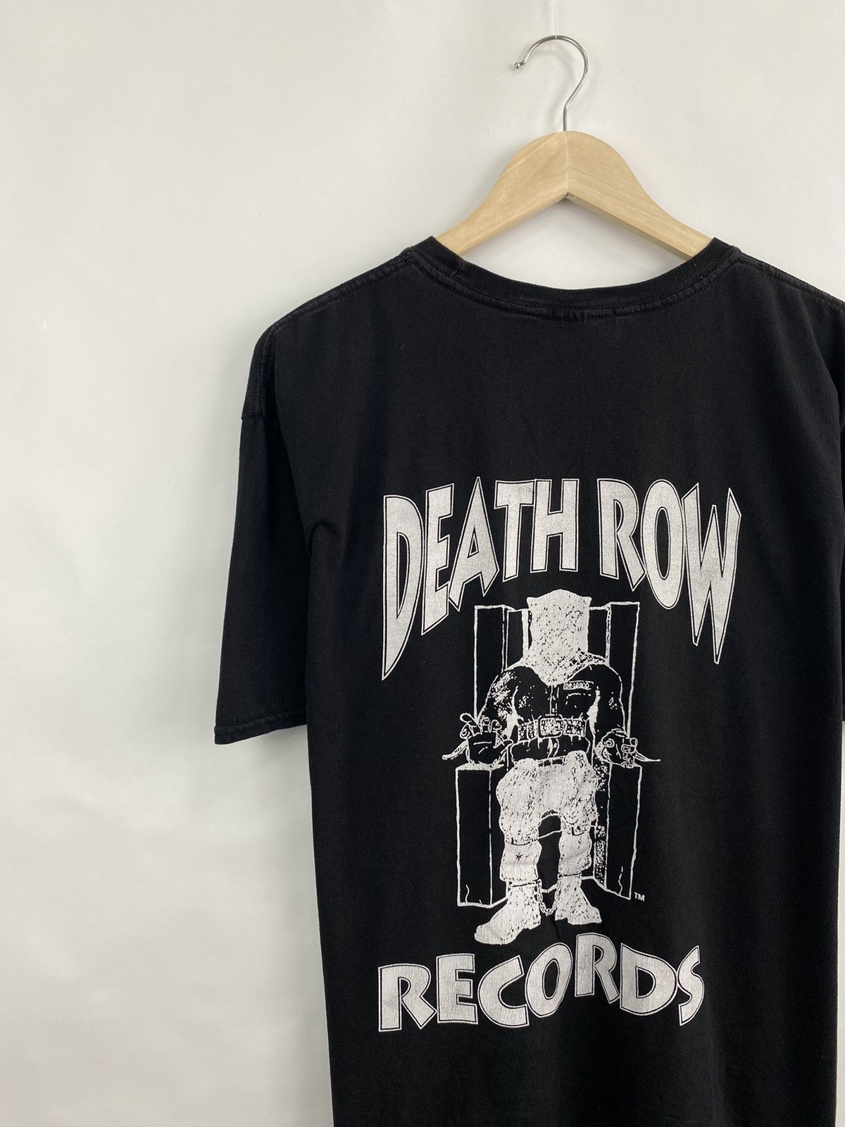 Death Row Records 🇺🇸 Vintage Y2K Death Row Records T-Shirt Hype Vtg rare Size US XL / EU 56 / 4 - 2 Thumbnail
