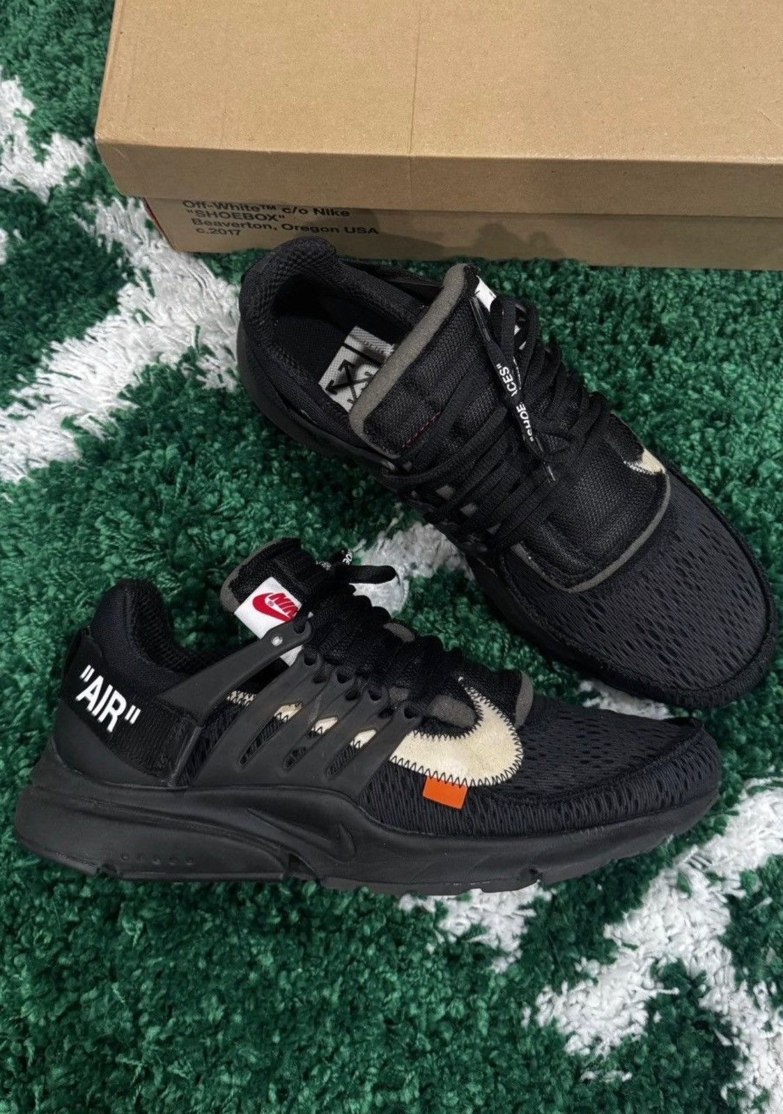 Nike × Off-White Nike Off-White Presto Size US 12 / EU 45 - 1 Thumbnail