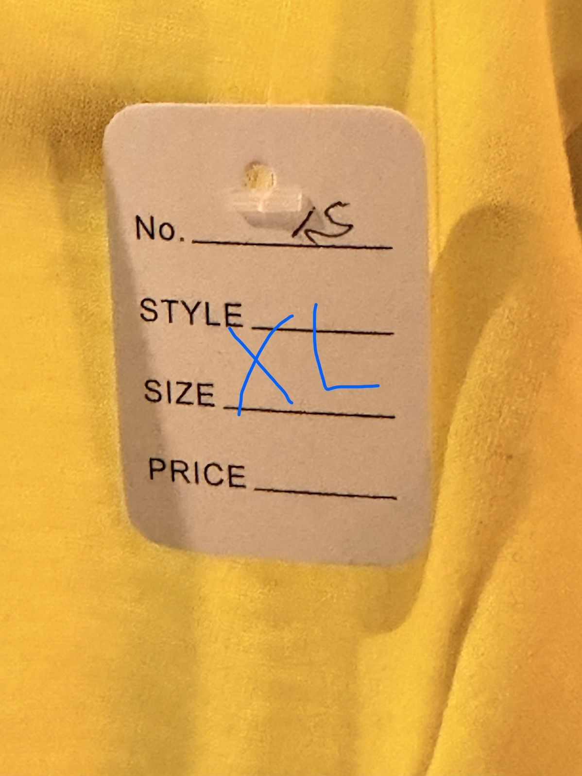 Other XL Yellow Tshirt Size XL / US 12-14 / IT 48-50 - 2 Thumbnail