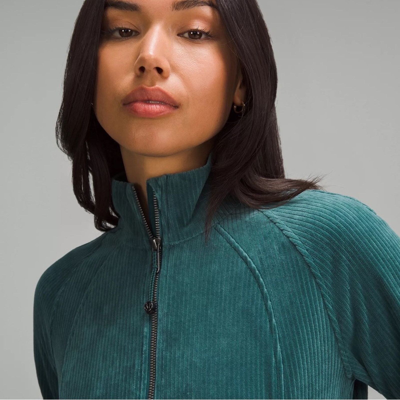 Lululemon NWT Scuba Track Jacket Velvet Cord Size XL / US 12-14 / IT 48-50 - 4 Thumbnail