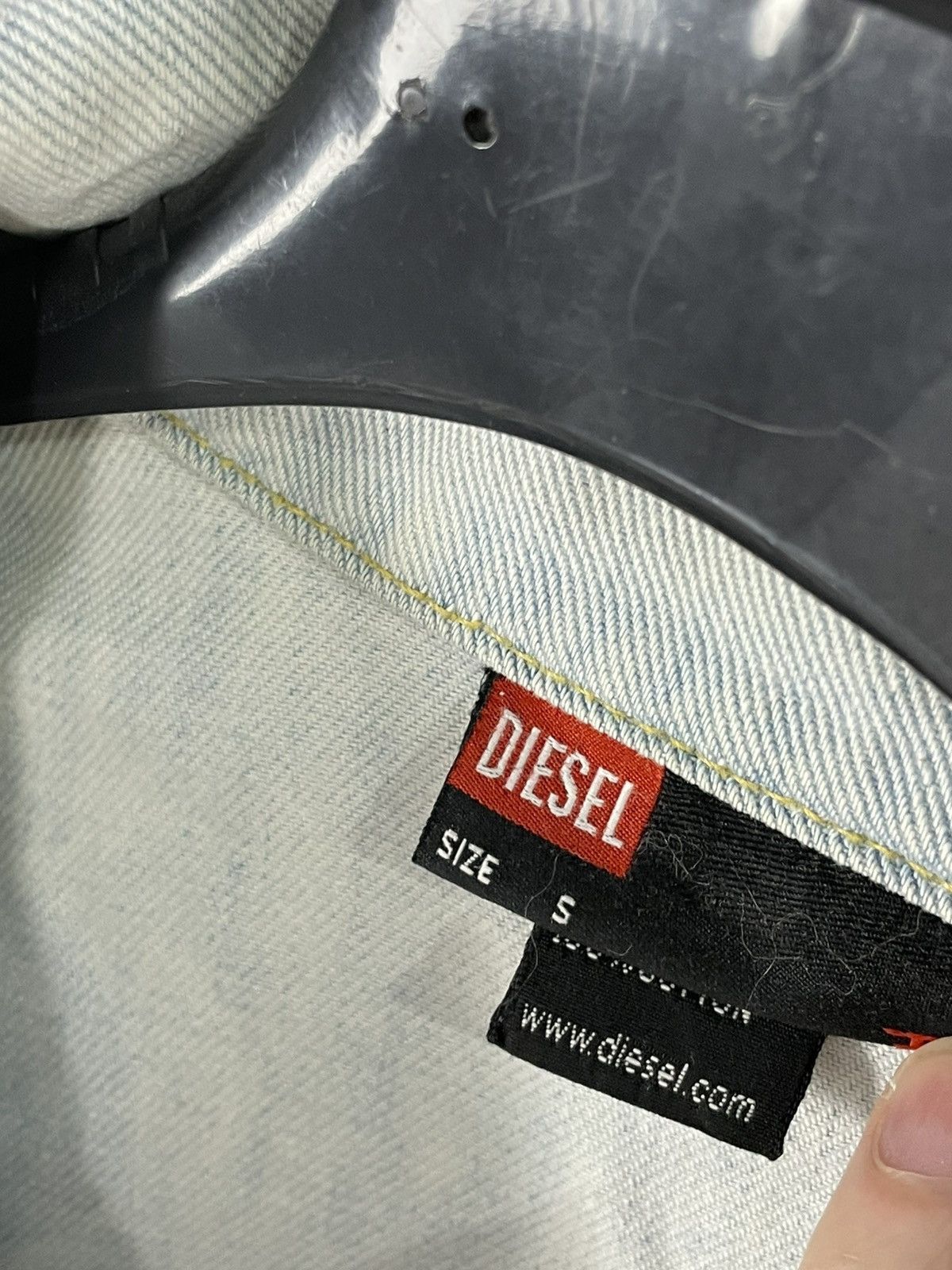 Diesel × Vintage VINTAGE 90S DIESEL TRUCKER CORDUROY JACKET Embroidered RARE Size US S / EU 44-46 / 1 - 8 Thumbnail