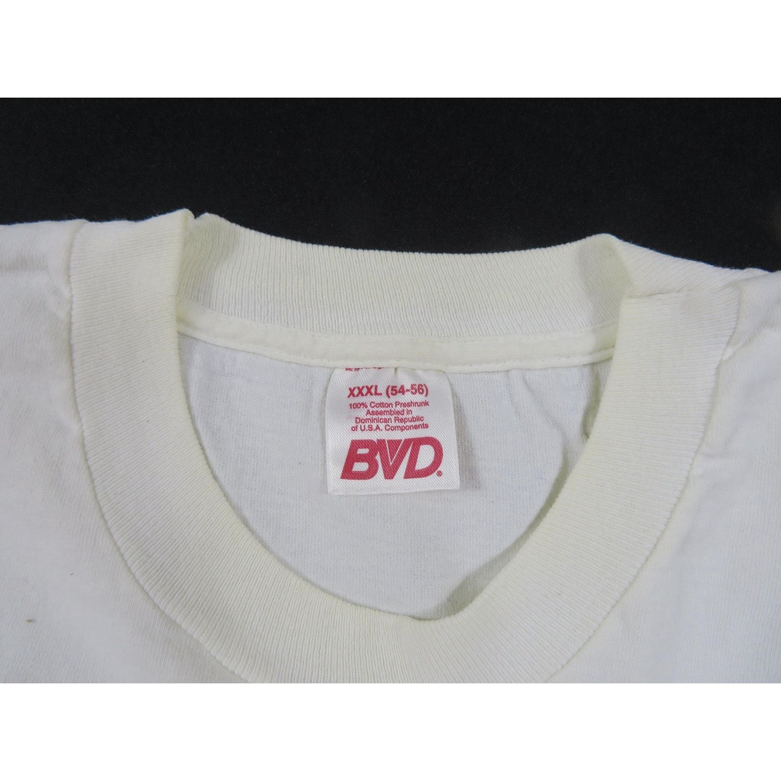 Other BVD Pocket T-Shirt, Plain Blank, White Sz 3XL 1990s Size US XXL / EU 58 / 5 - 3 Thumbnail