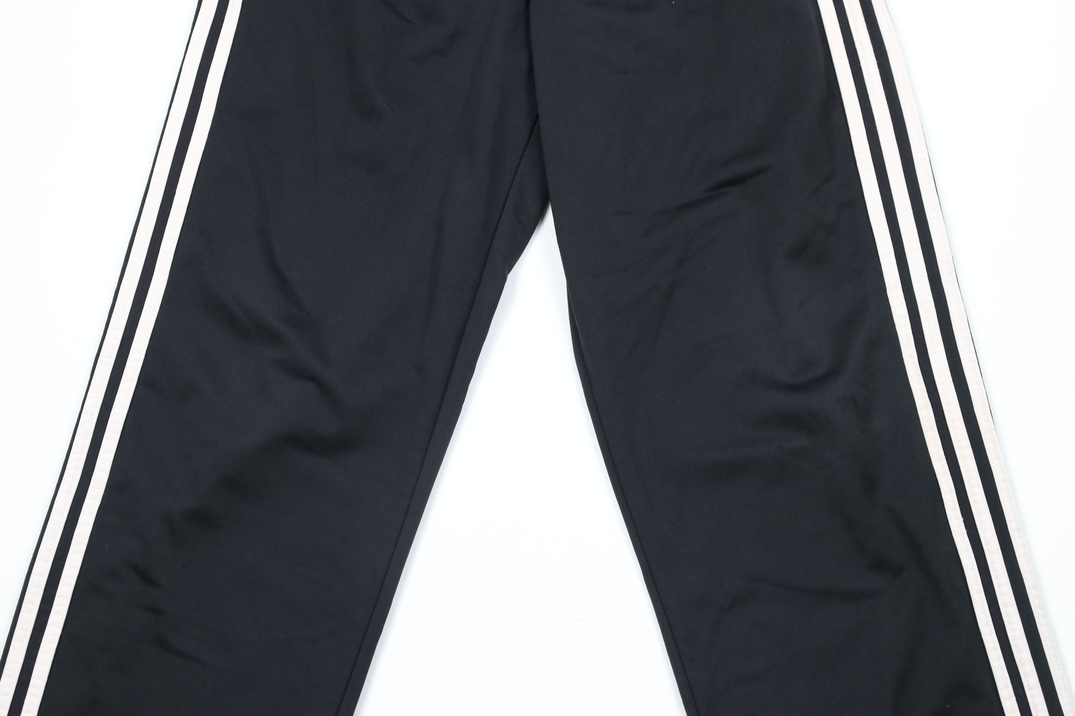 Adidas × Vintage Vintage Adidas Out Striped Wide Leg Sweatpants Pants Black Size US 32 / EU 48 - 3 Thumbnail