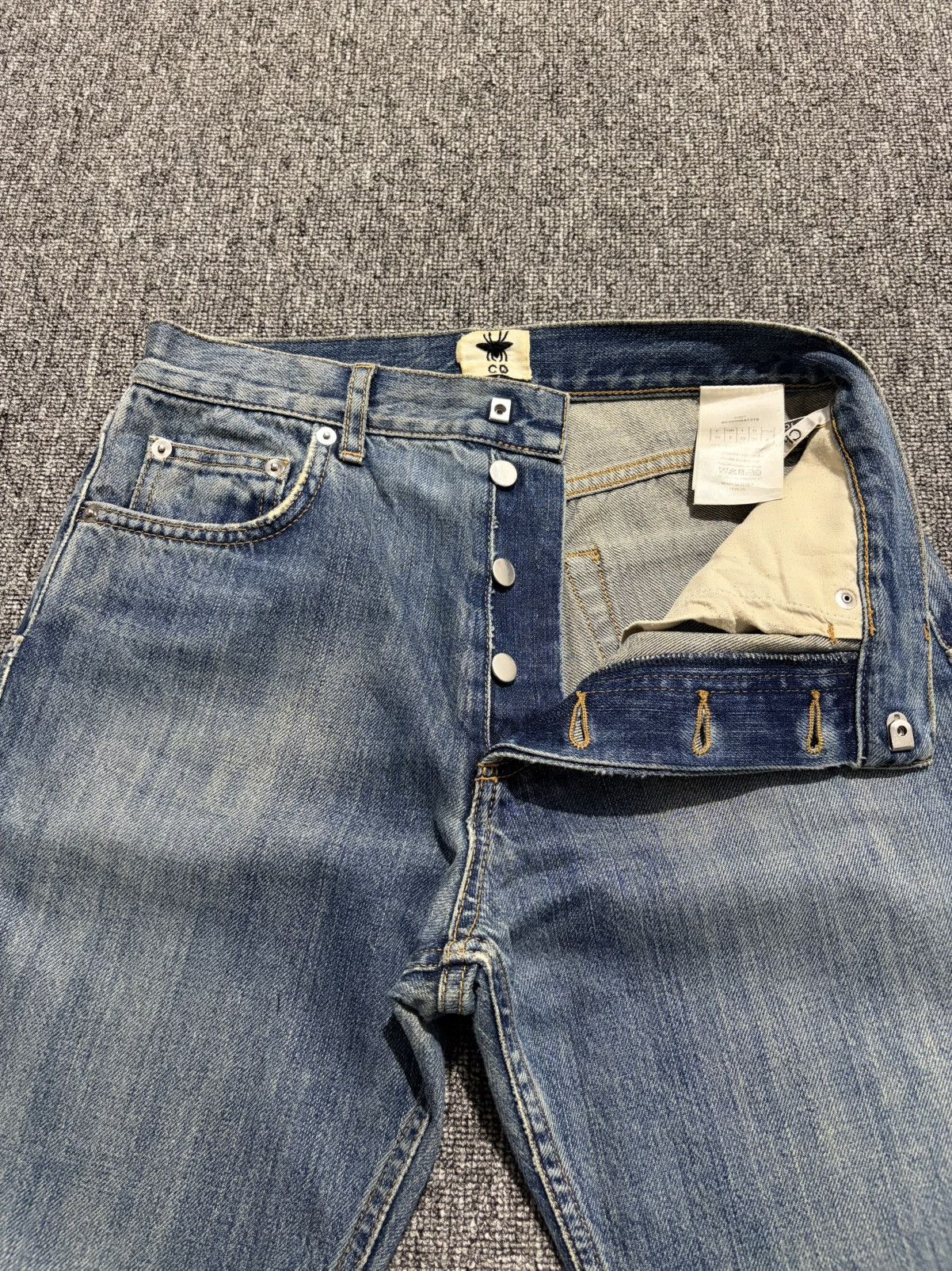 Dior Dior homme selvedge denim blue jeans Size 28" / US 6 / IT 42 - 4 Thumbnail