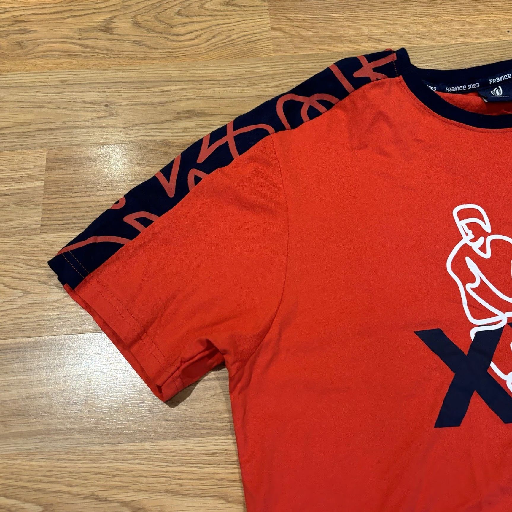 Vintage Rugby World Cup France 2023 T Shirt Red Collection Exclusive Men’s Size 2XL Size US XXL / EU 58 / 5 - 7 Thumbnail
