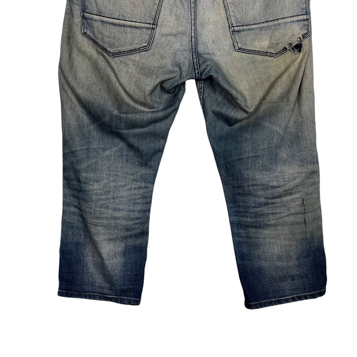 Japanese Brand × Vintage Vintage Back Number Distressed Denim Size 32" / US 10 / IT 46 - 10 Thumbnail