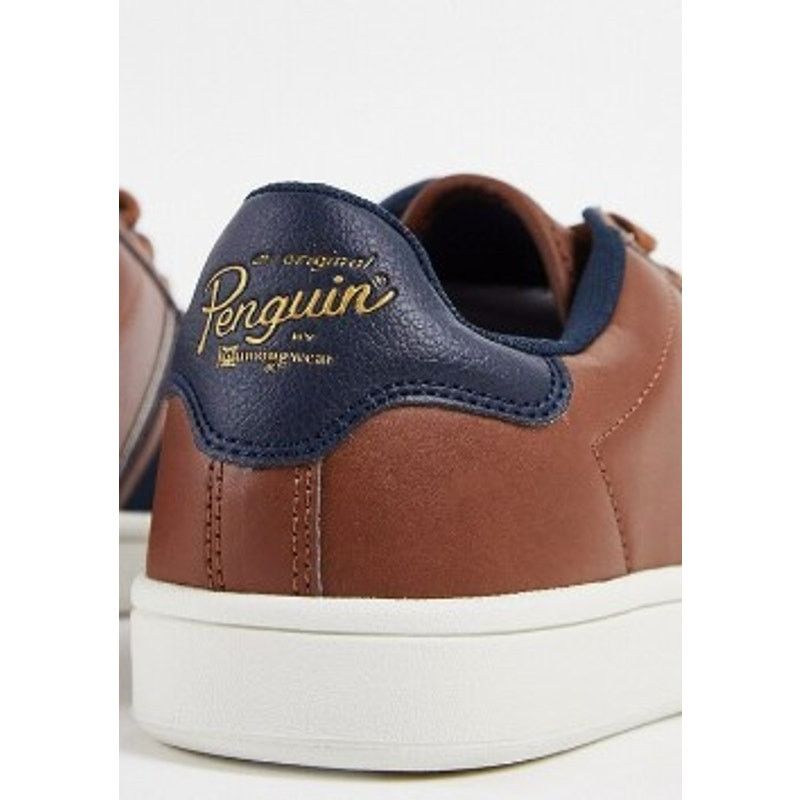 Original Penguin New Original Penguin Side Stripe Retro Sneakers in Brown sz9 Size US 9 / EU 42 - 3 Thumbnail