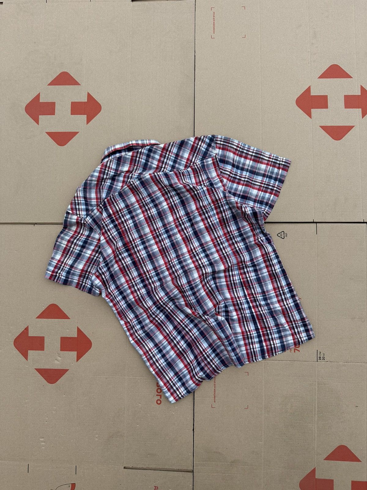 Dickies × Vintage Rare Vintage Dickies Distressed Shirt Y2K Japan Style Size US XL / EU 56 / 4 - 2 Thumbnail