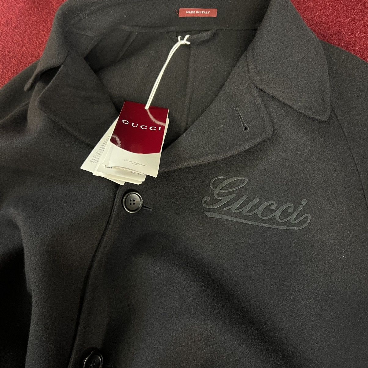 Gucci Gucci Wool Overcoat in Large Size US L / EU 52-54 / 3 - 4 Thumbnail