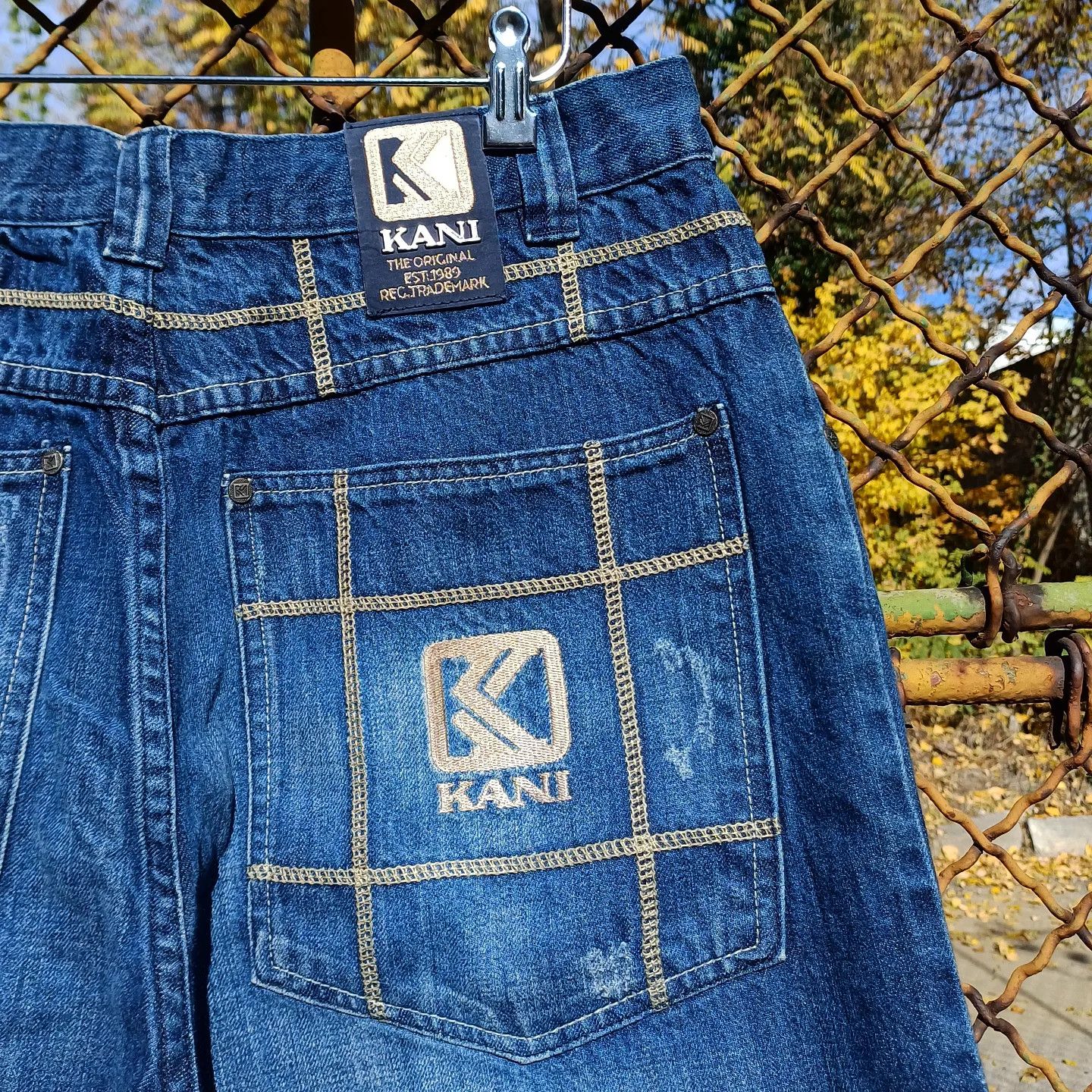 Karl Kani × Vintage Karl Kani Vintage Rap Jeans Size US 34 / EU 50 - 4 Thumbnail