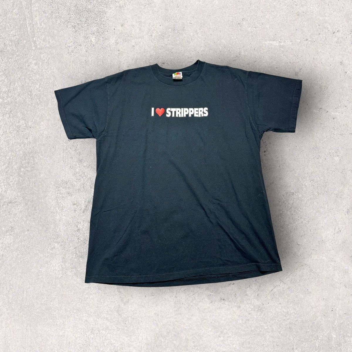 Fruit Of The Loom × Vintage Vintage I Love Strippers tee Size US XL / EU 56 / 4 - 1 Thumbnail