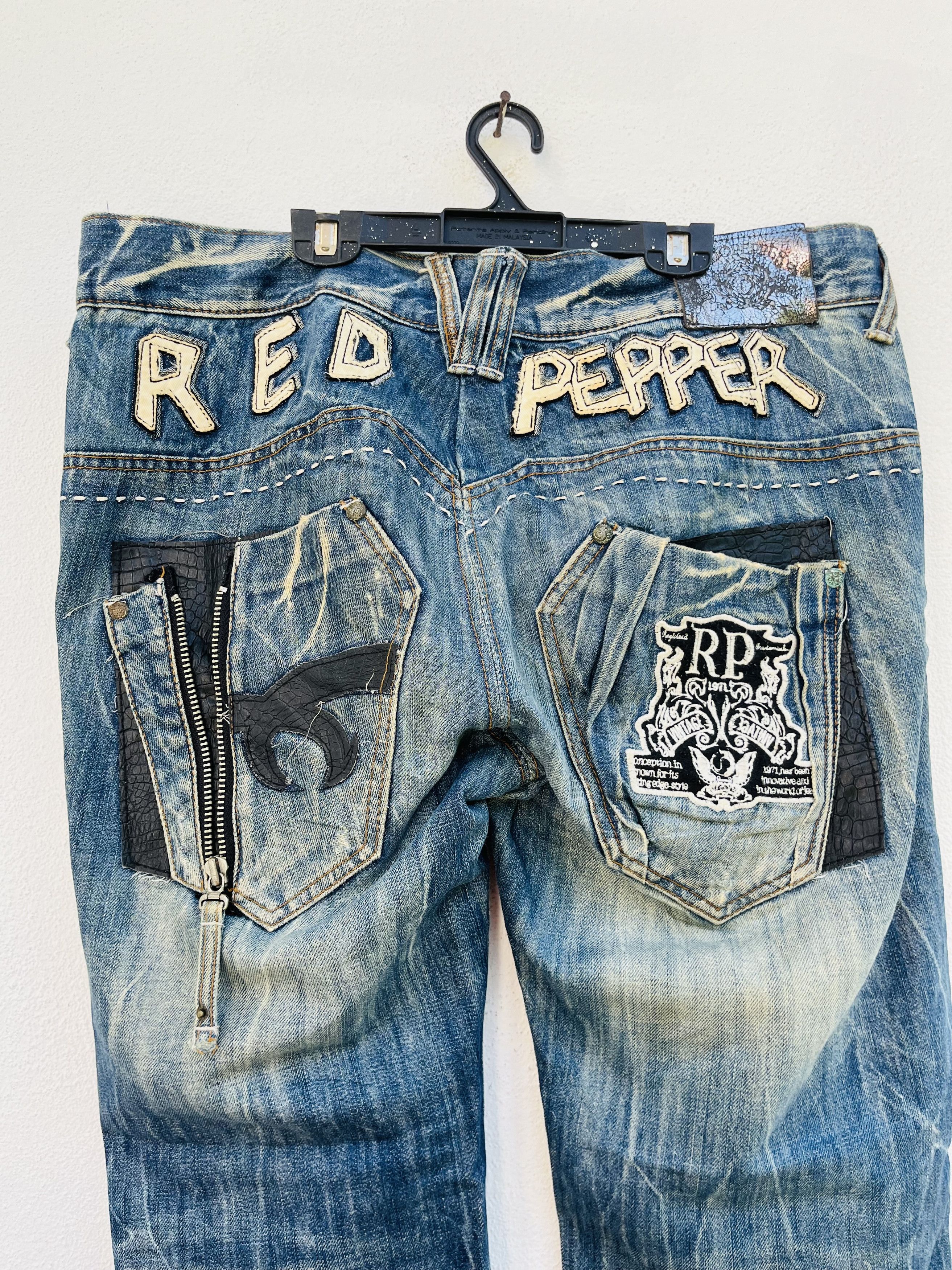 Japanese Brand × Vintage Vintage Red Pepper Japanese Designer Fashion Style Size US 36 / EU 52 - 12 Thumbnail