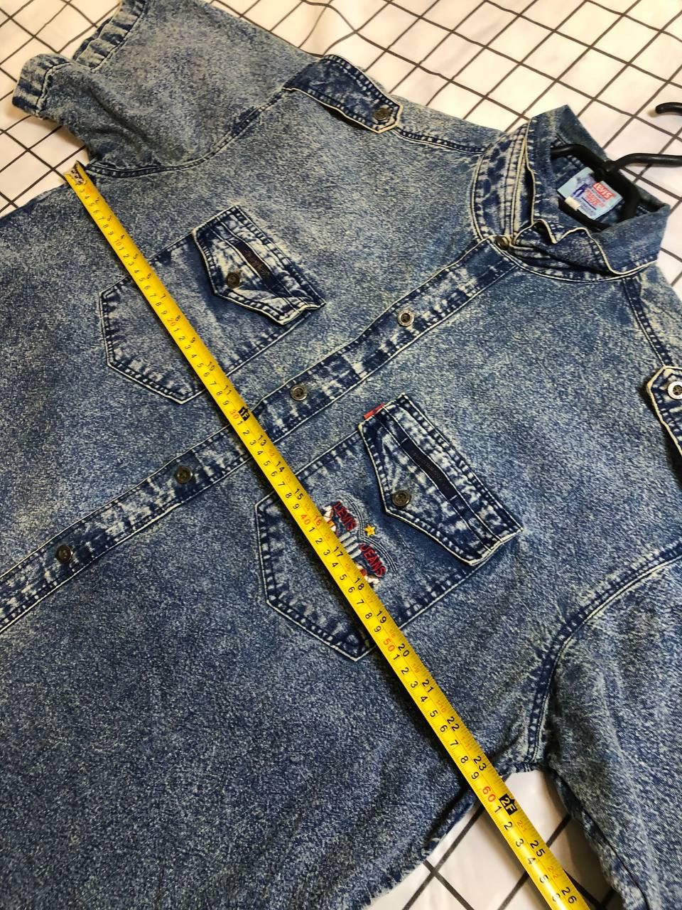 Levi's Levi's Vintage Clothing LVC BIG E Denim Western Shirt Size US XL / EU 56 / 4 - 12 Thumbnail
