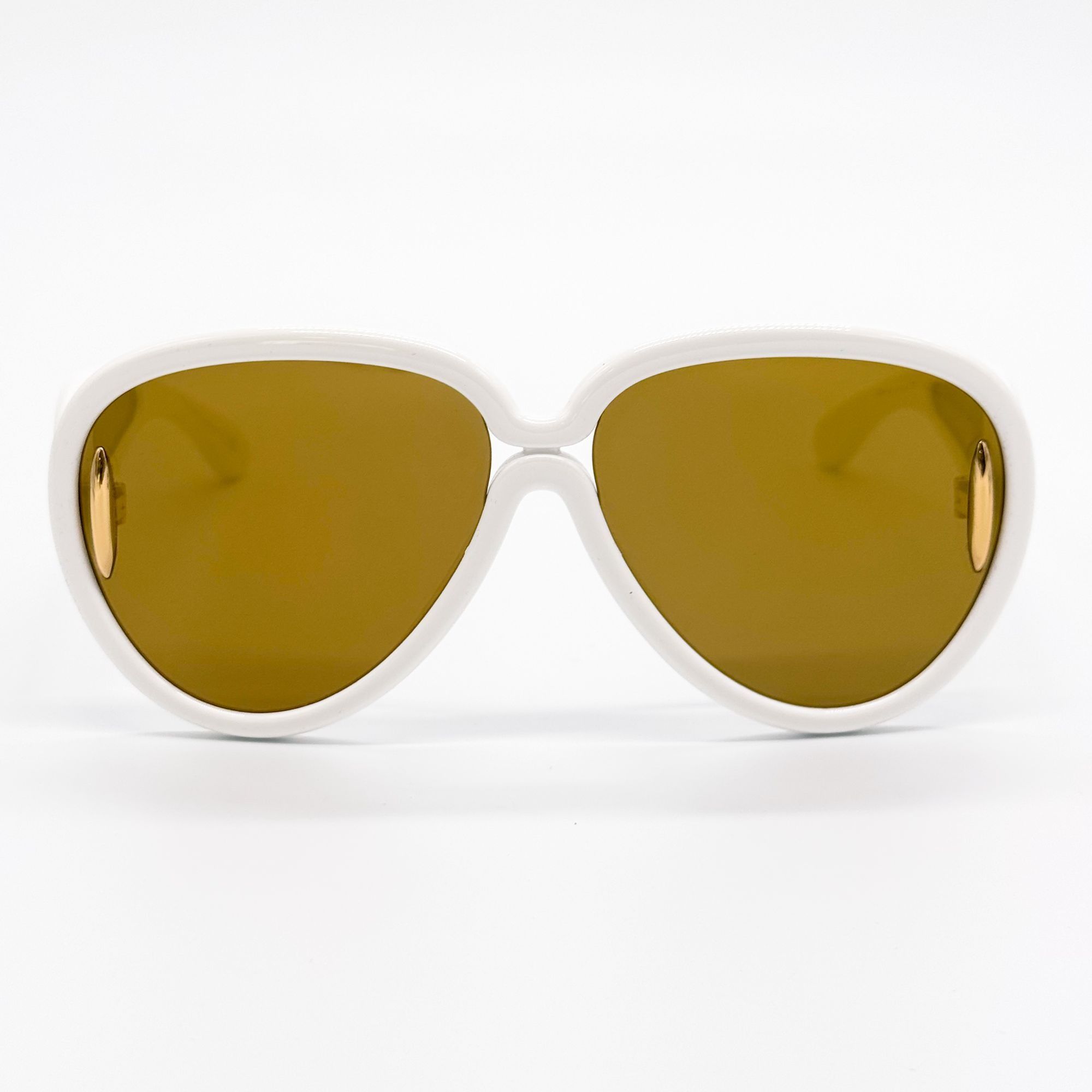 Loewe NEW LOEWE SUNGLASSES LW40132I 25G WHITE UNISEX EYEWEAR LOEWE Size ONE SIZE - 4 Thumbnail