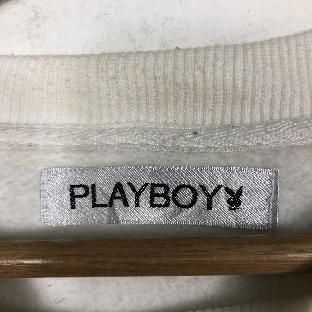Japanese Brand 📌Vintage Sweatshirt Pull Over Playboy Big Logo Size US M / EU 48-50 / 2 - 14 Thumbnail