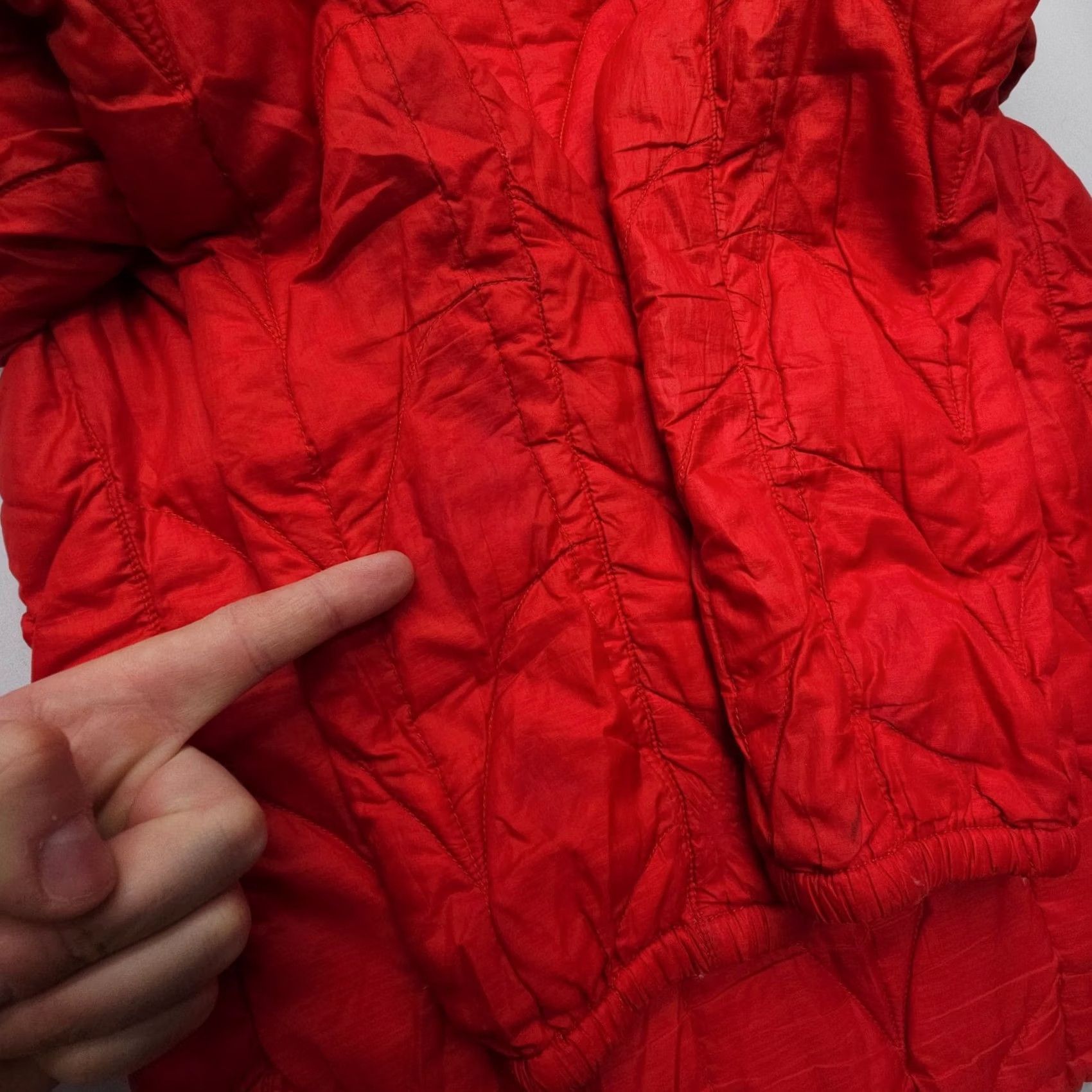 Outdoor Research Outdoor Research Puffer Jacket Womens M Red Quilted Down Insulated Full Zip Logo Size M / US 6-8 / IT 42-44 - 3 Thumbnail